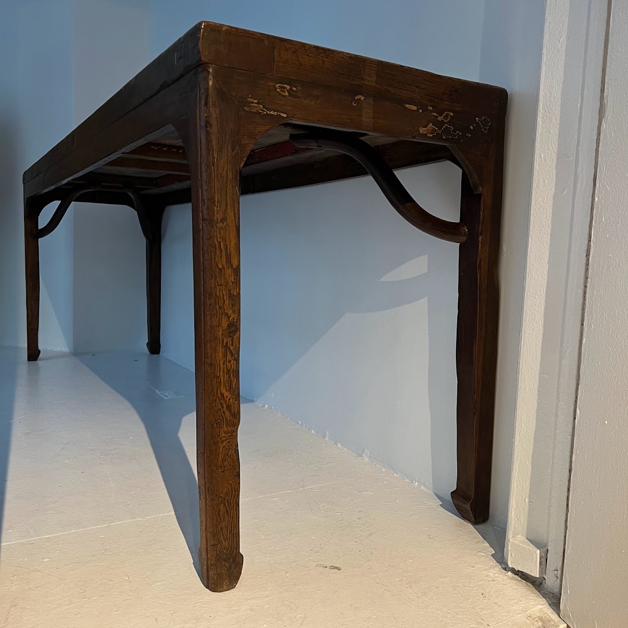 Chinese Elm Hall Table