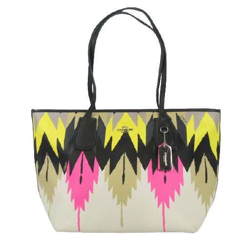 Coach Printed Taxi Tote