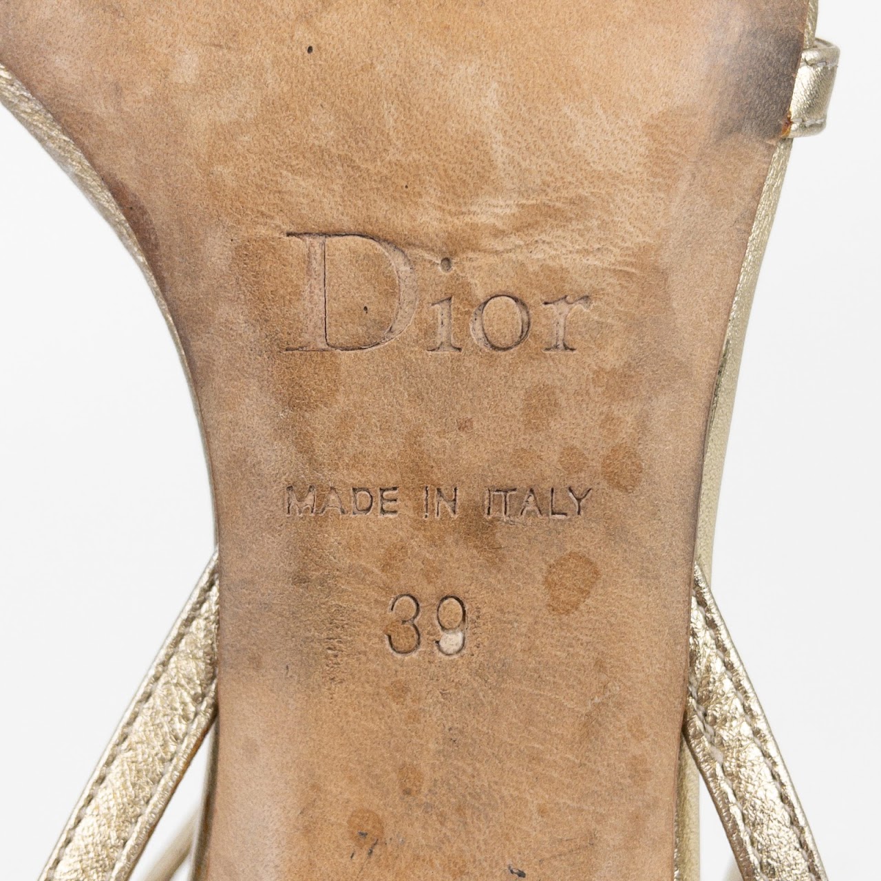 Dior Strappy Sandals