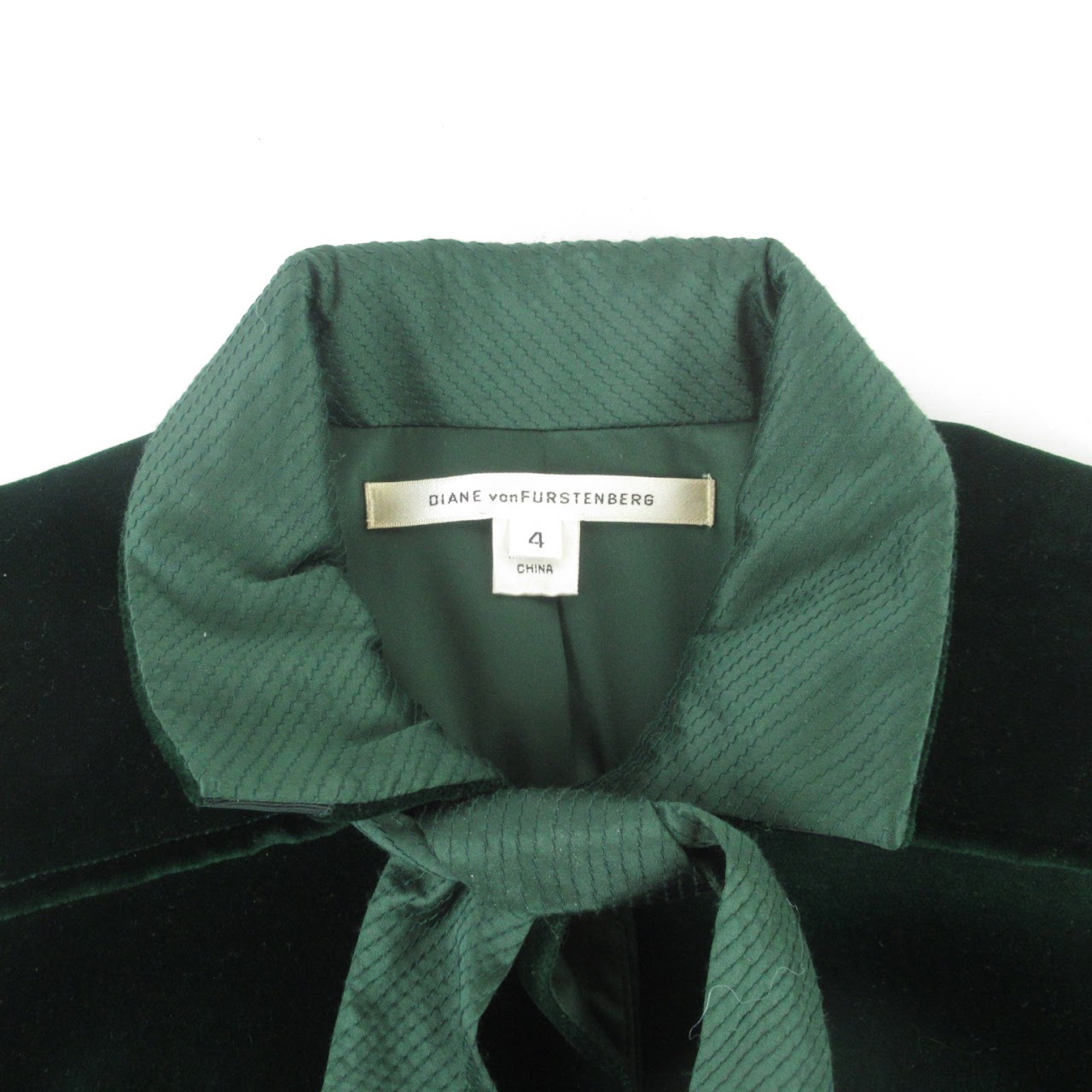 Diane von Furstenberg Velvet Jacket