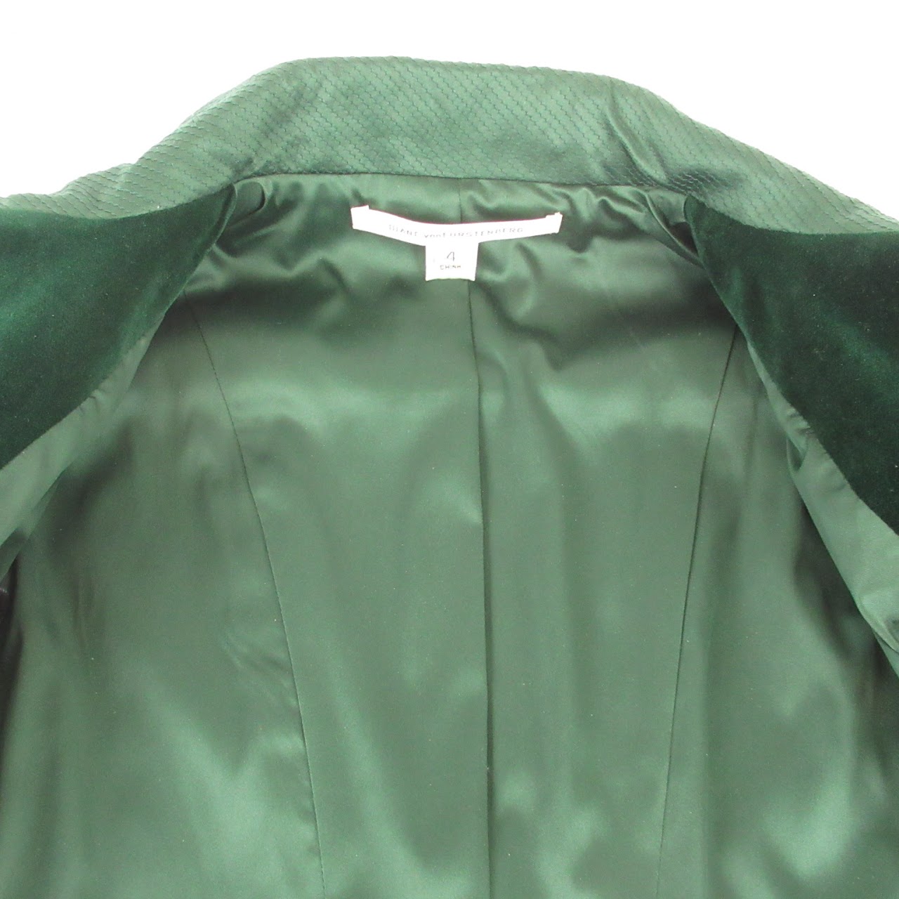 Diane von Furstenberg Velvet Jacket