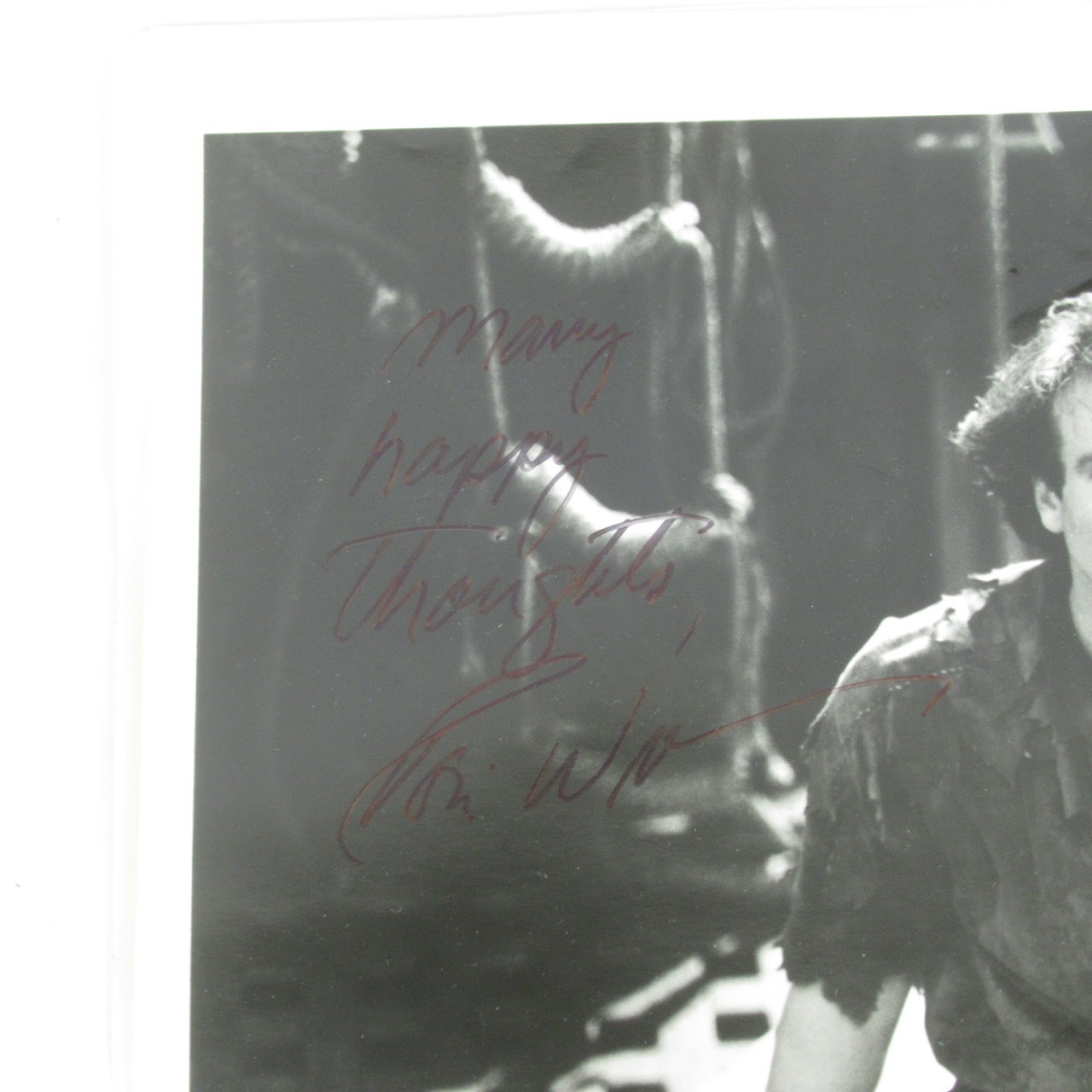 Robin Williams Promotional Photo & Signed Letter