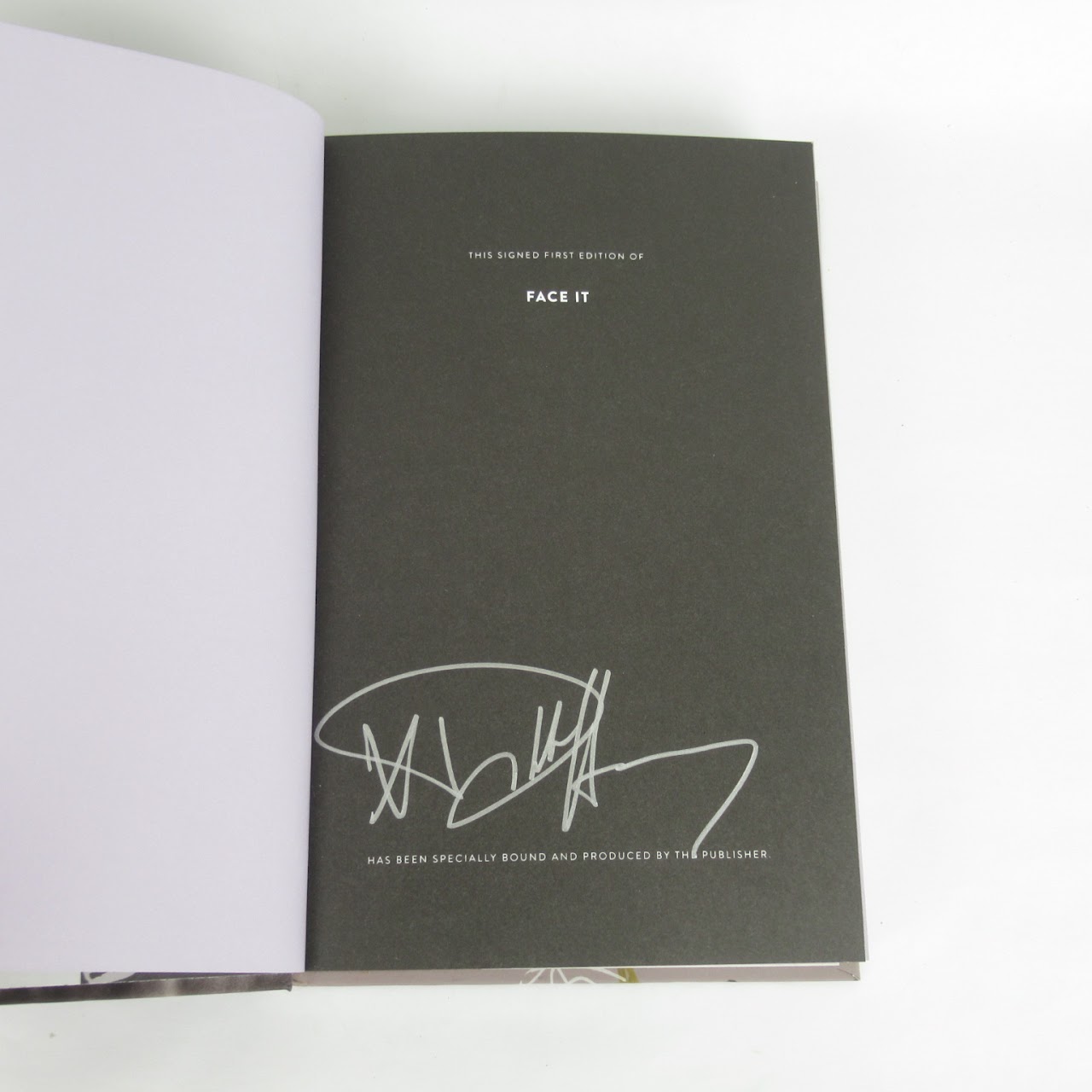 Debbie Harry "Face It" SIGNED First Edition Book