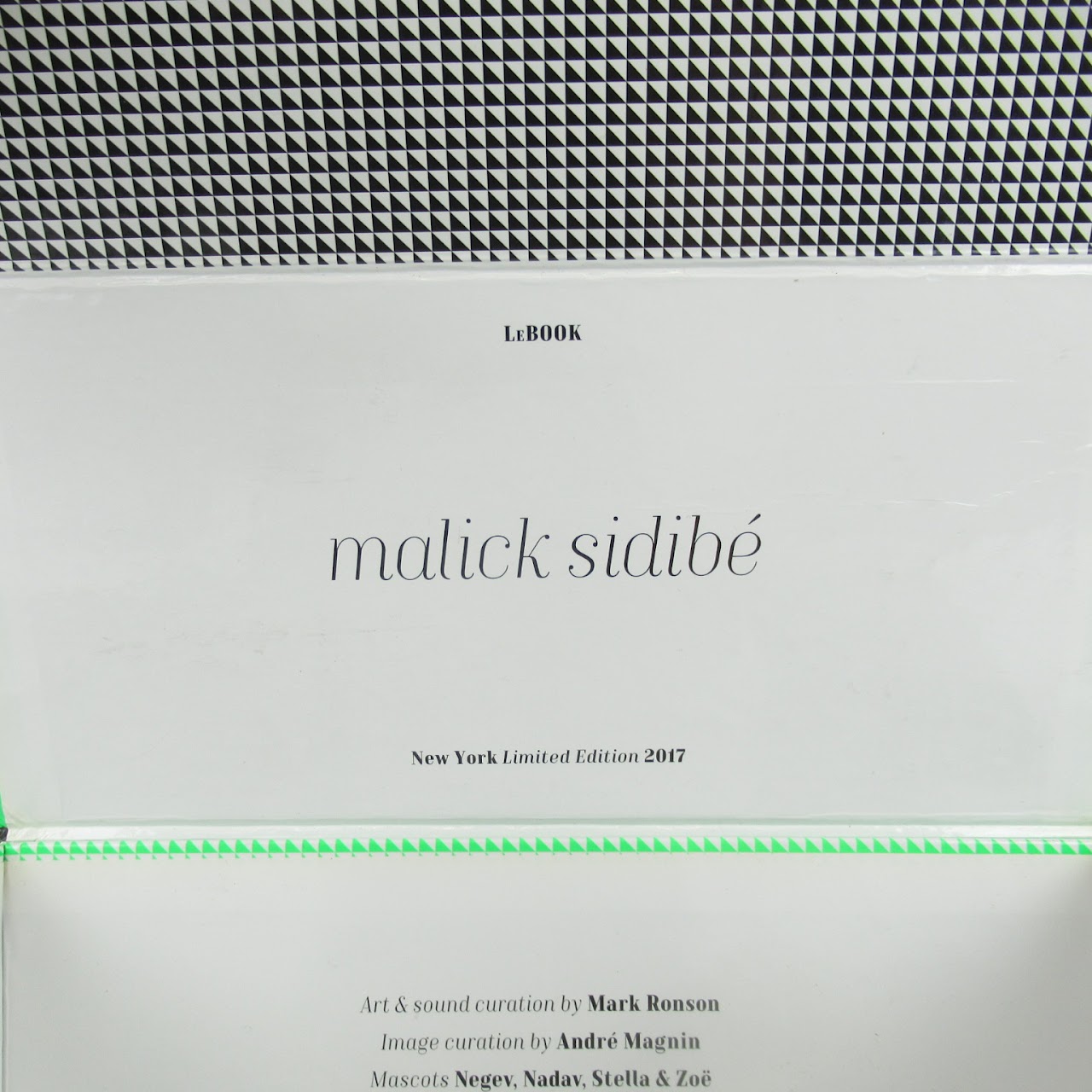 Malick Sidibé LeBook New York Limited Edition Book Set