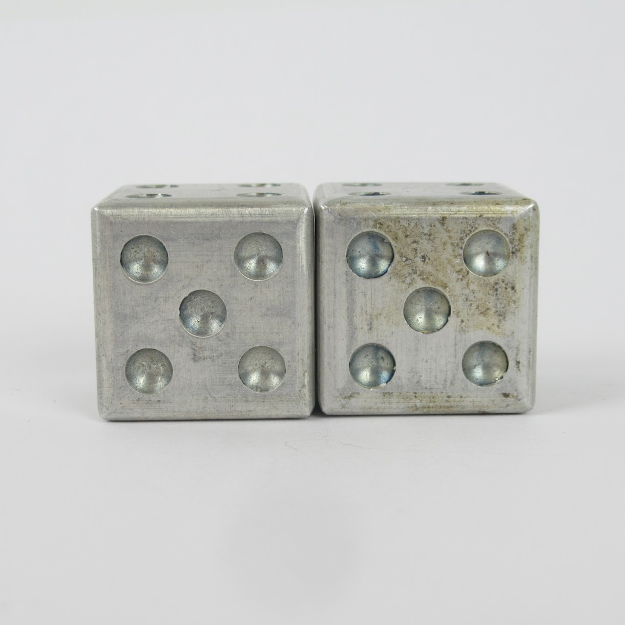 Aluminum Machined Dice Set