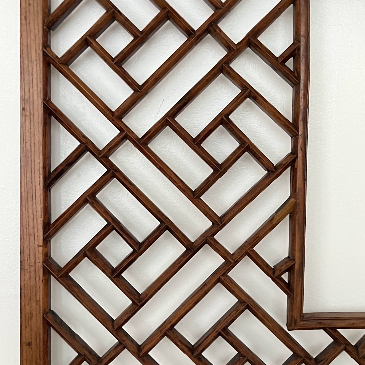 Geometric Large Scale Trellis Frame