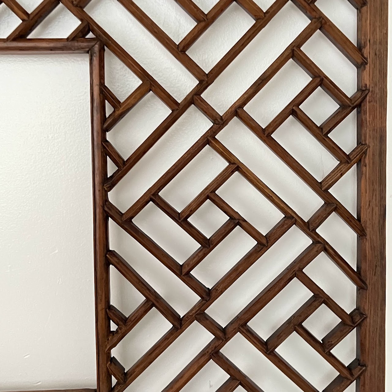 Geometric Large Scale Trellis Frame