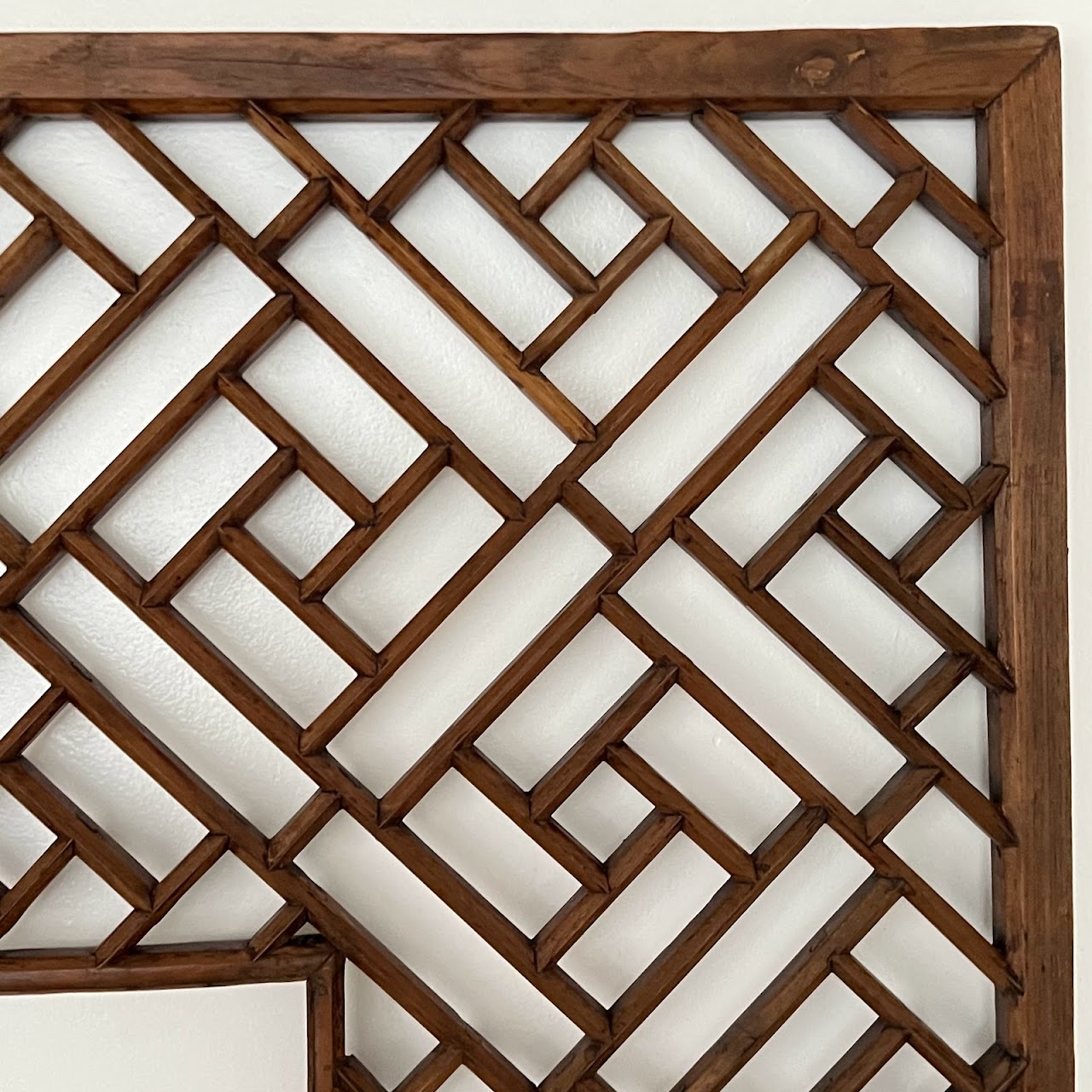 Geometric Large Scale Trellis Frame