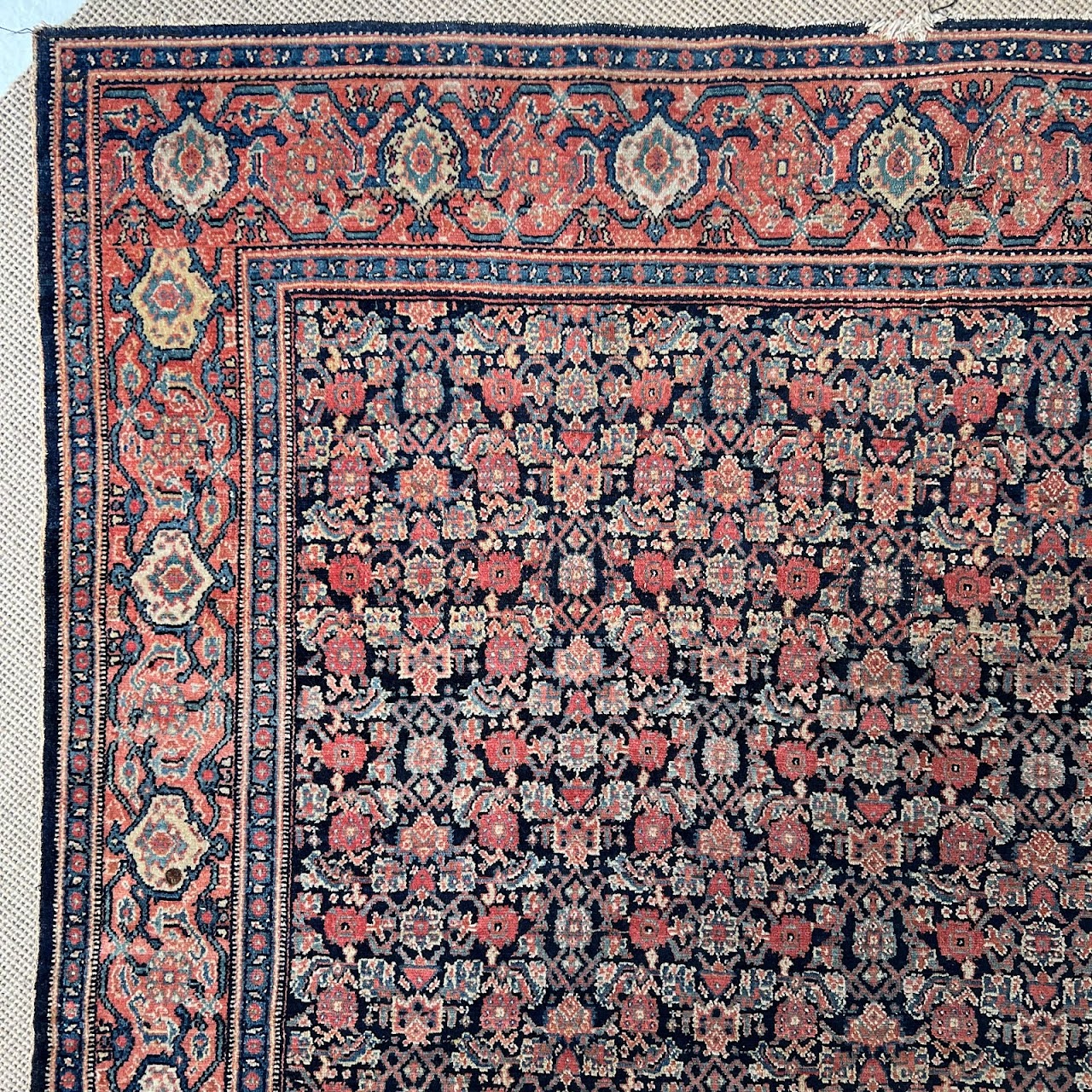 Wool Floral Area Rug