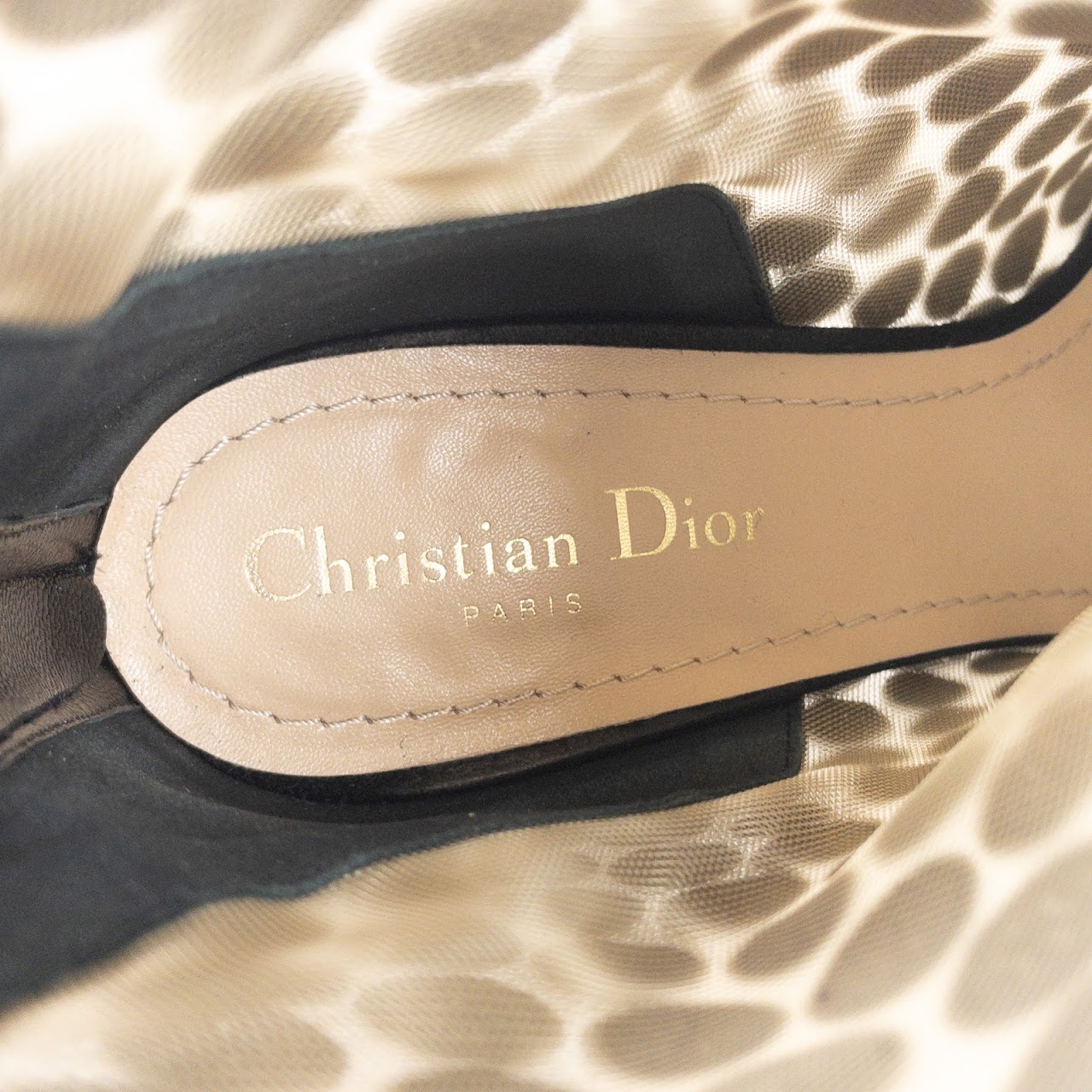 Christian Dior Mesh Ankle Boots