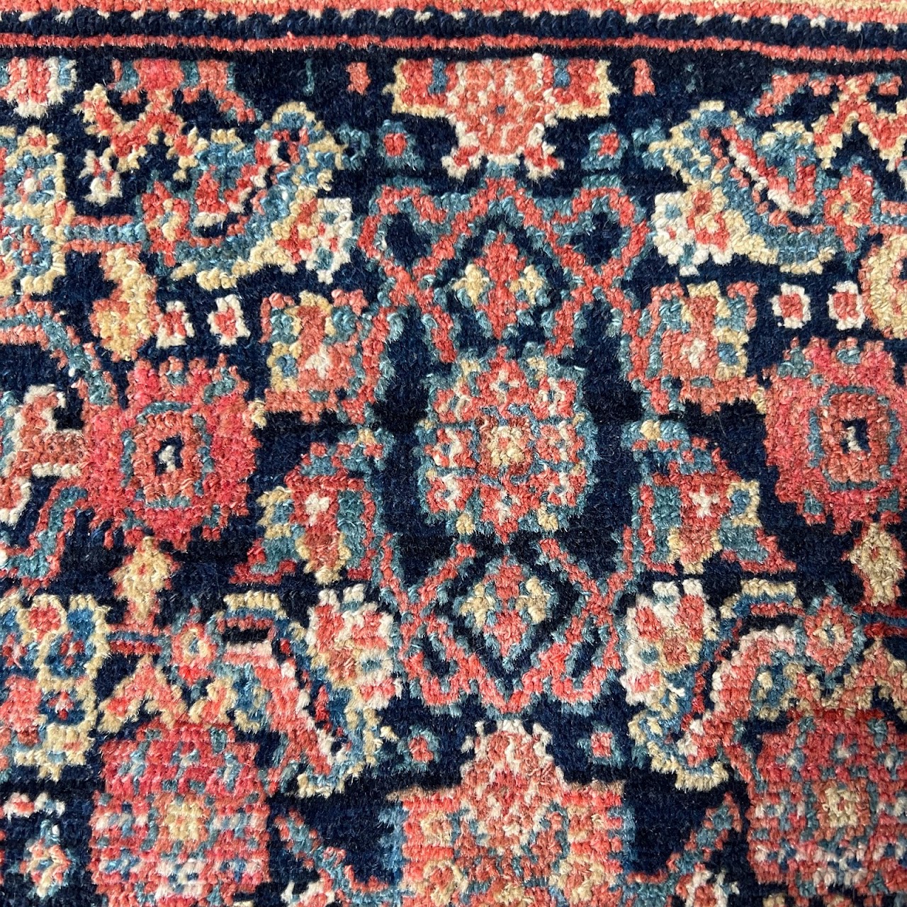 Wool Floral Area Rug