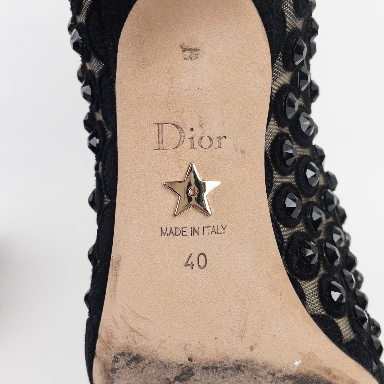 Christian Dior Mesh Ankle Boots