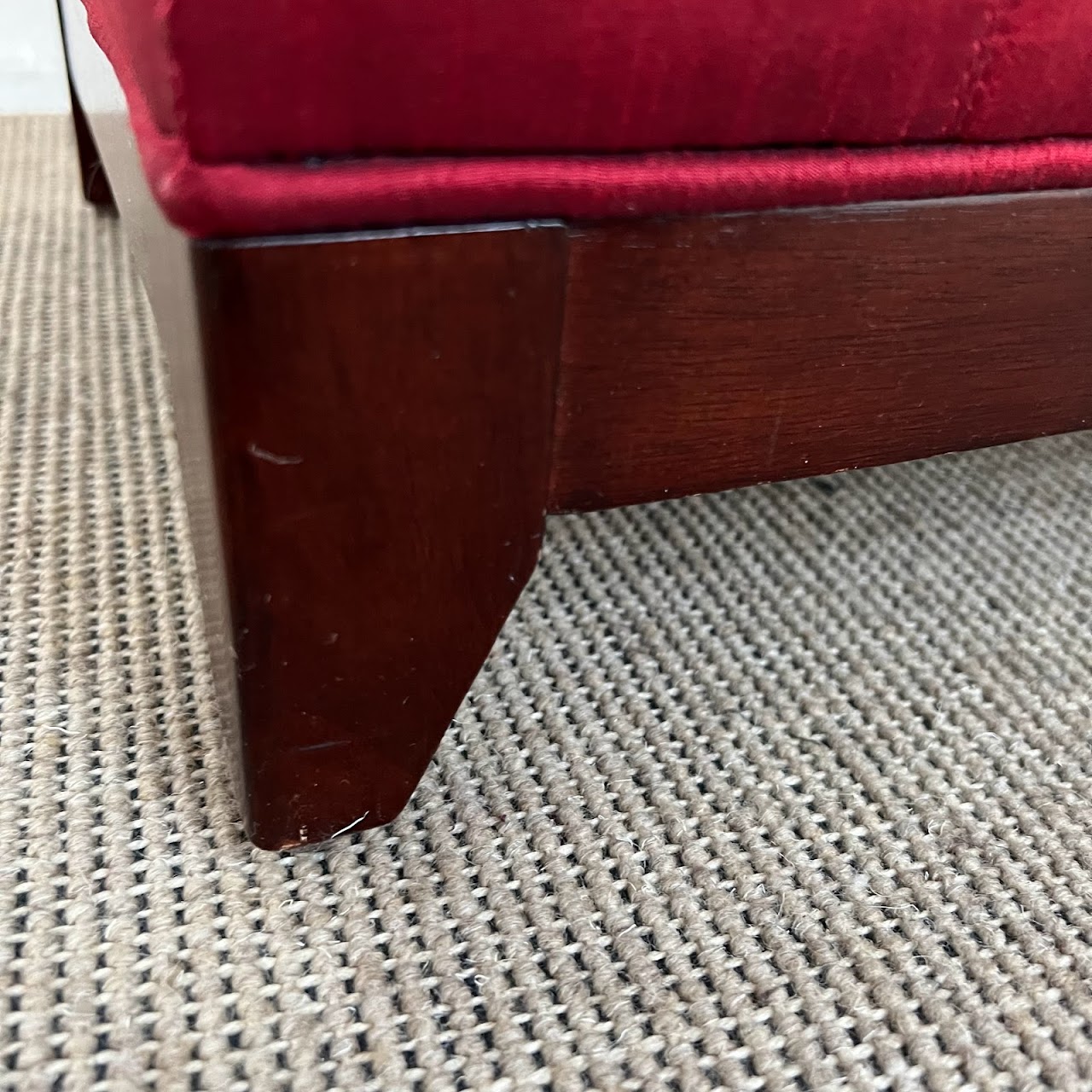 Tufted Cube Ottoman Pair