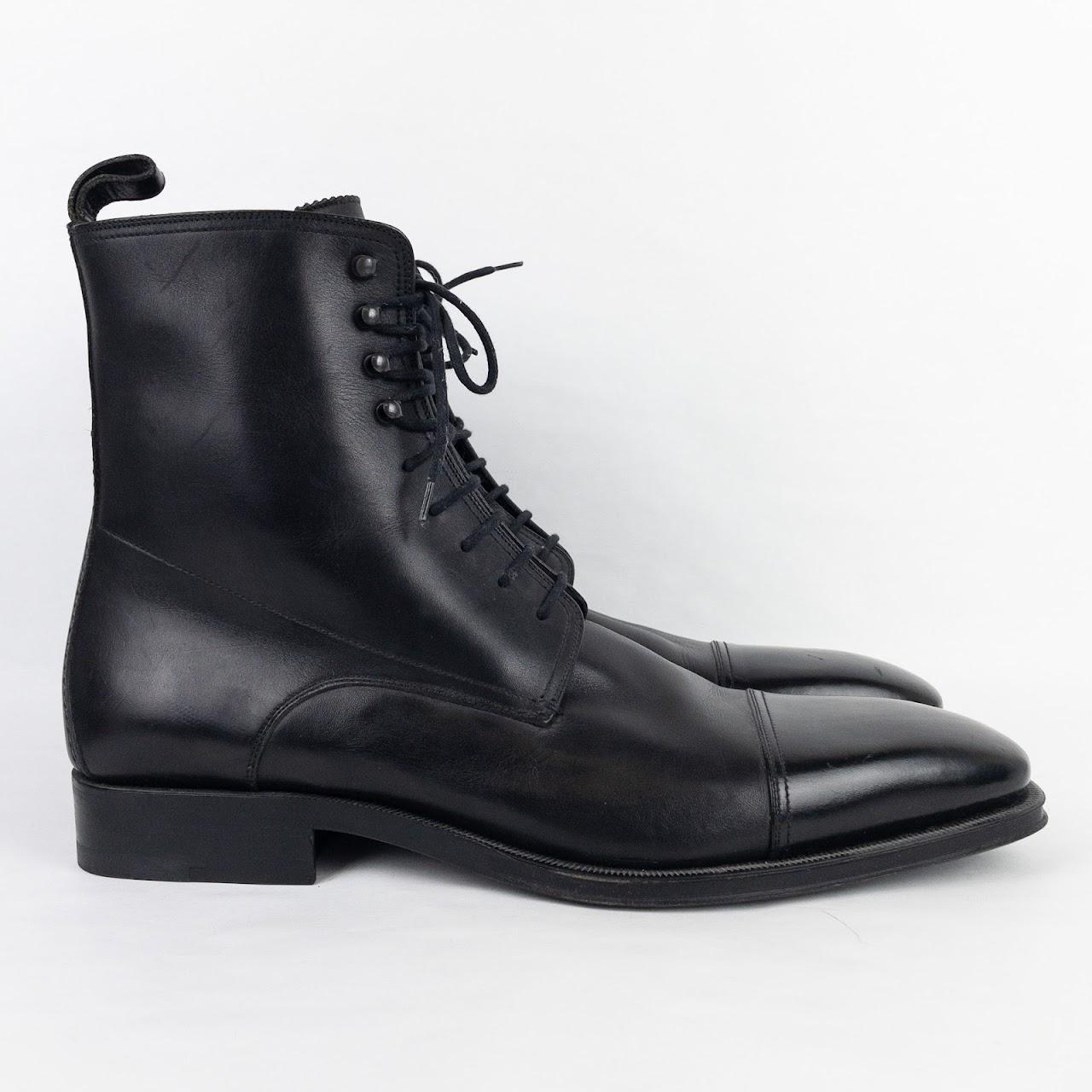 Gucci Cap Toe Ankle Boots