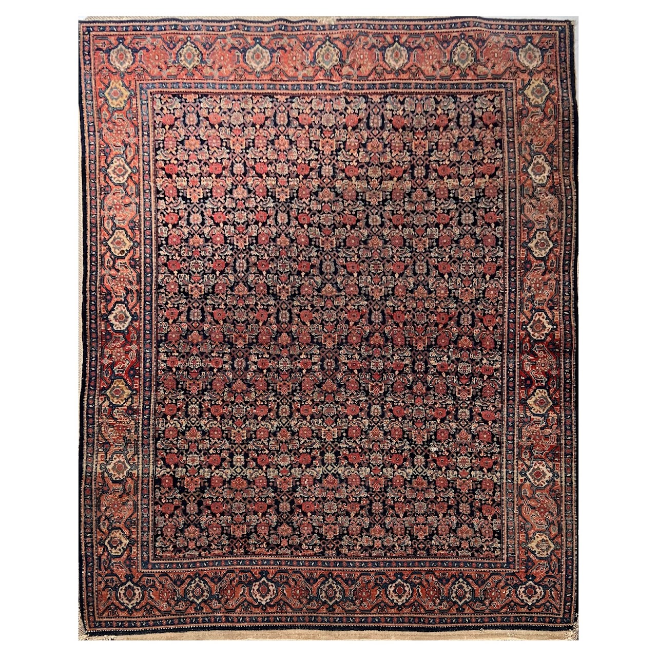 Wool Floral Area Rug