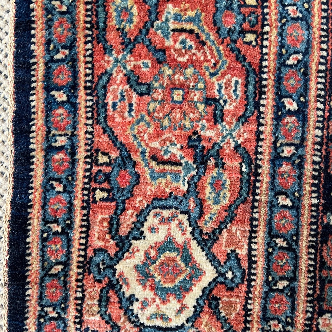 Wool Floral Area Rug