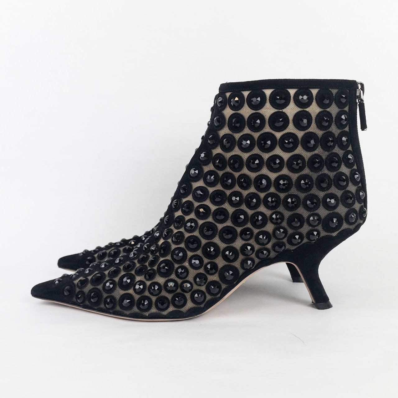 Christian Dior Mesh Ankle Boots