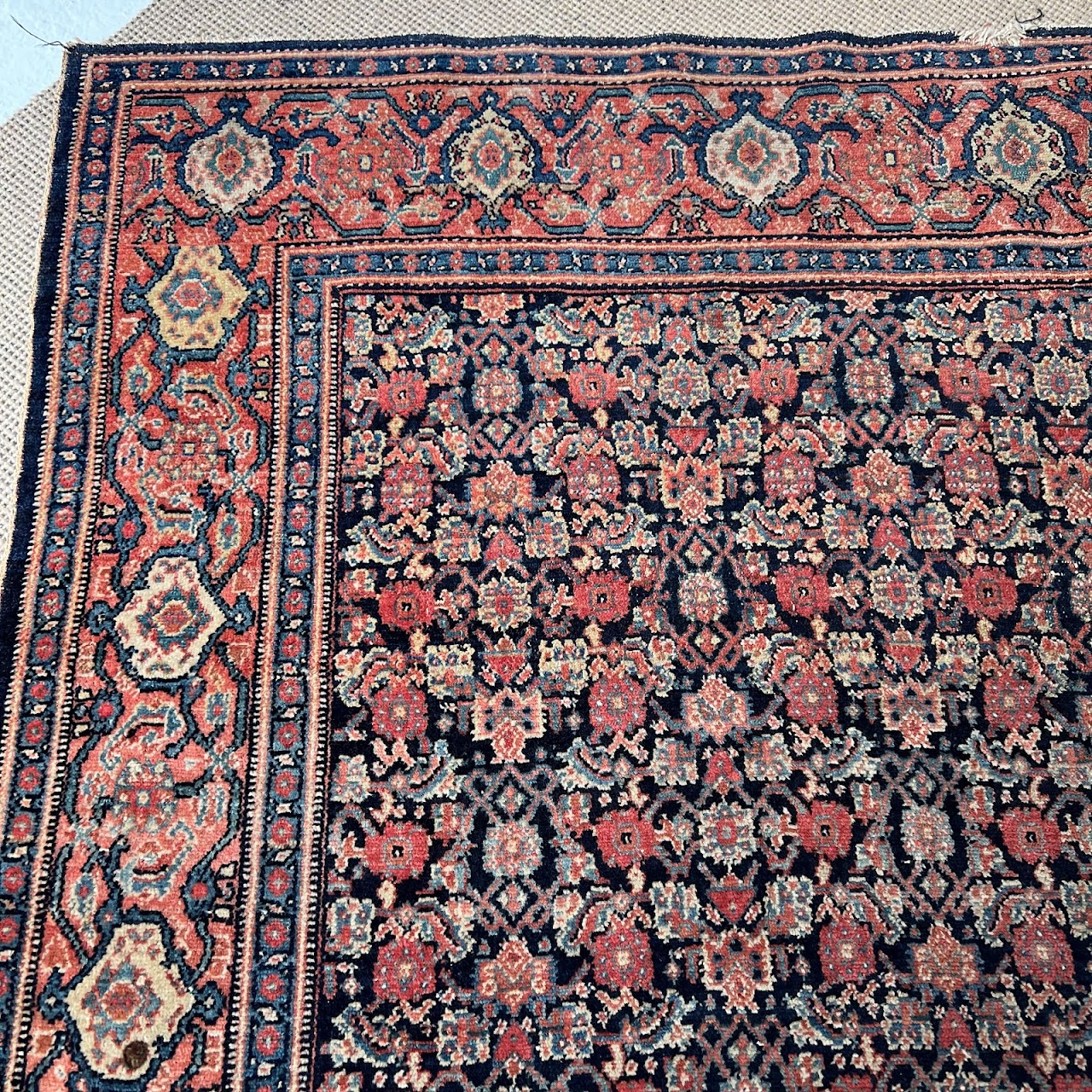 Wool Floral Area Rug