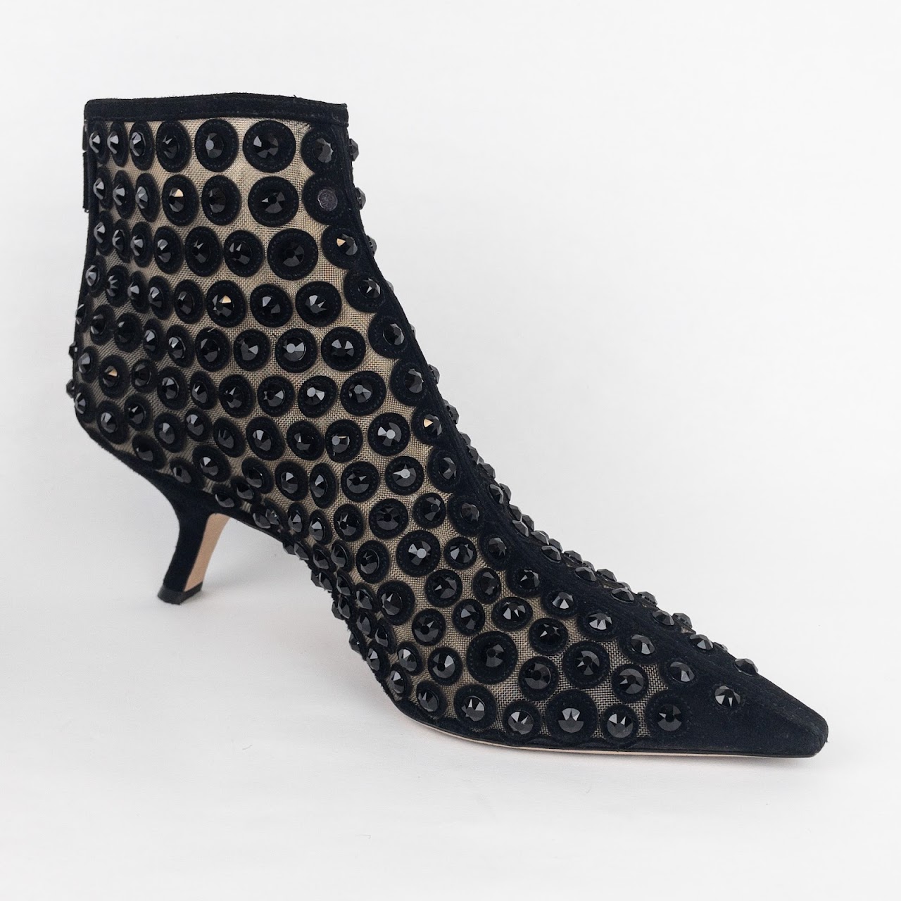 Christian Dior Mesh Ankle Boots