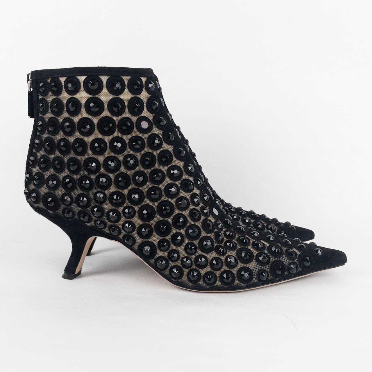 Christian Dior Mesh Ankle Boots