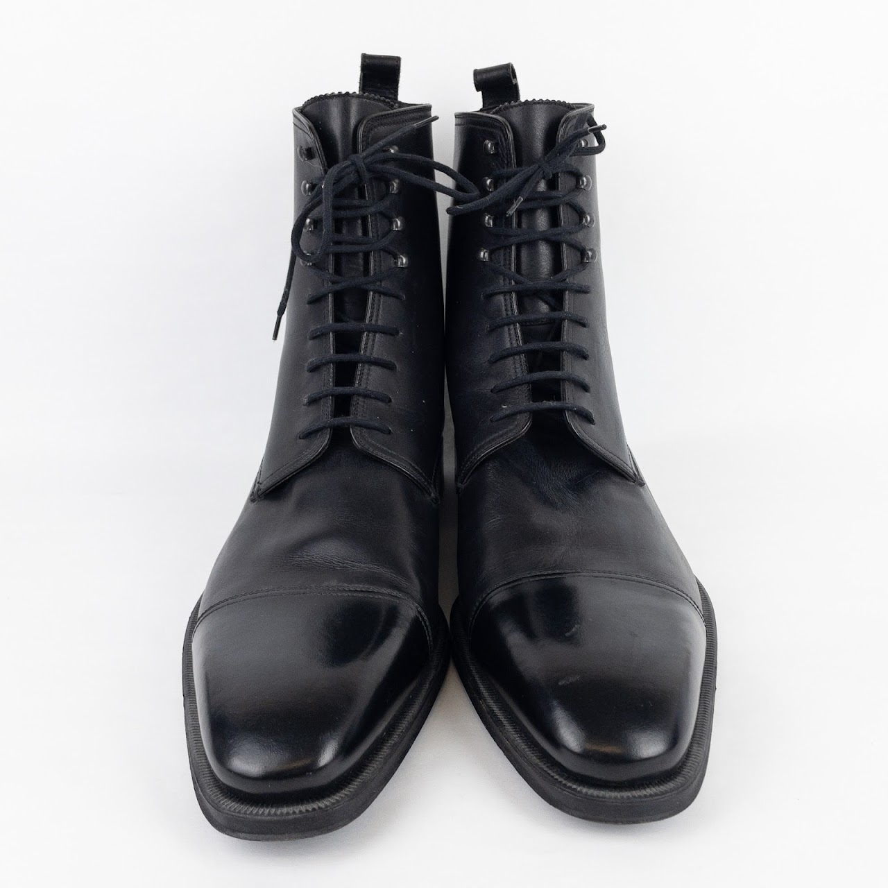 Gucci Cap Toe Ankle Boots