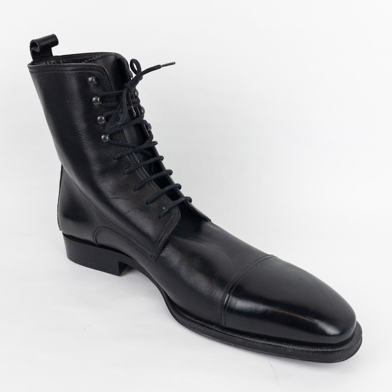 Gucci Cap Toe Ankle Boots