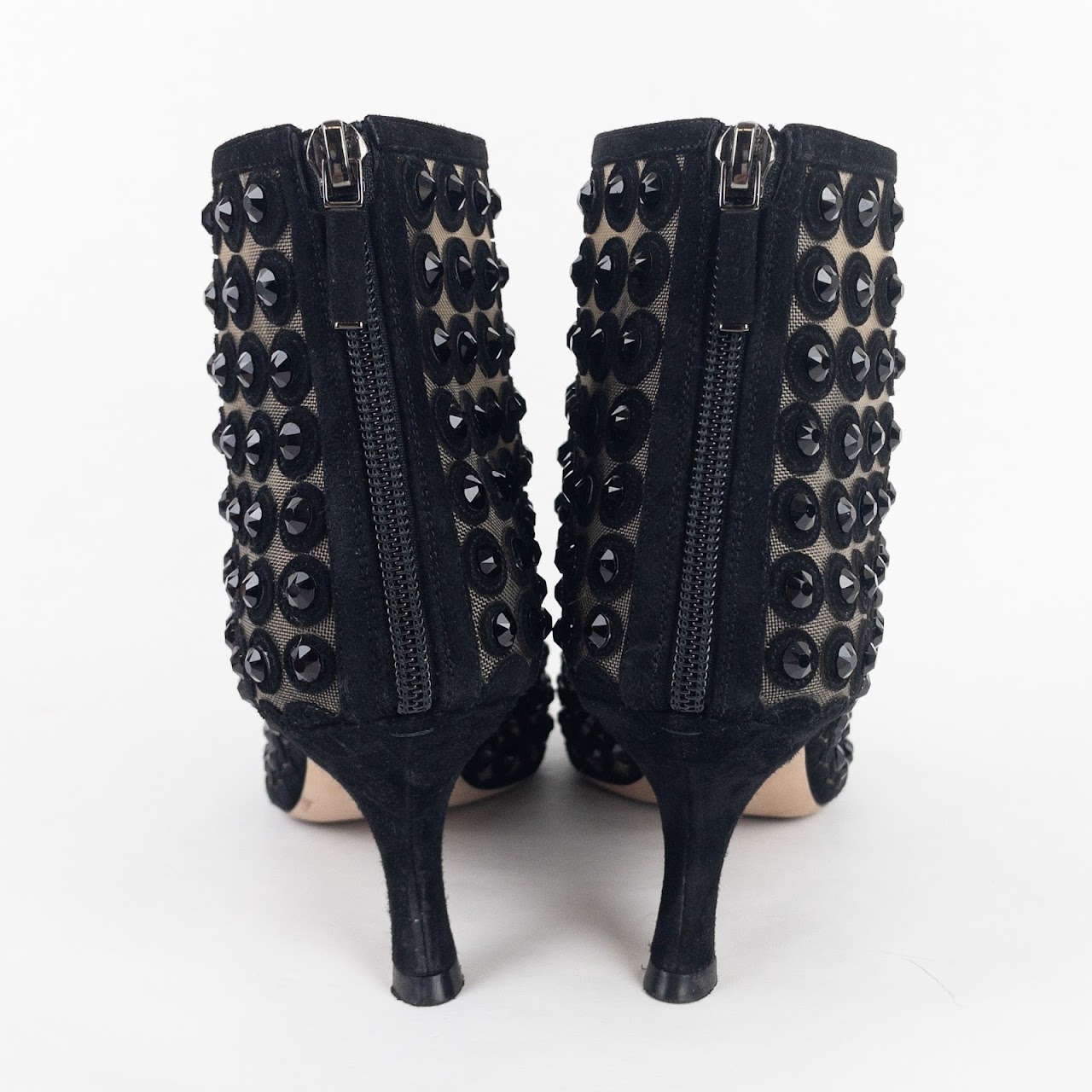 Christian Dior Mesh Ankle Boots