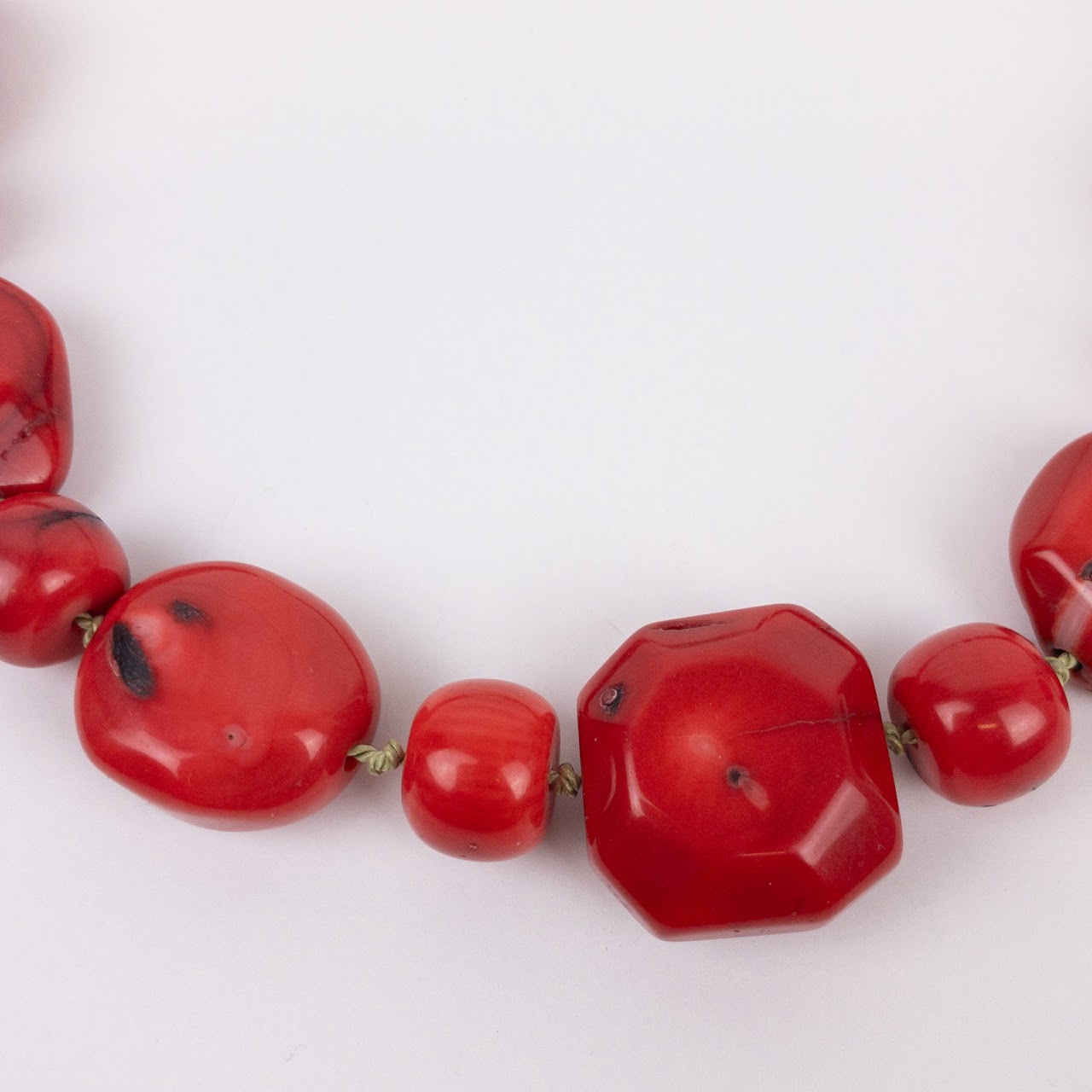 Coral Beaded Necklace