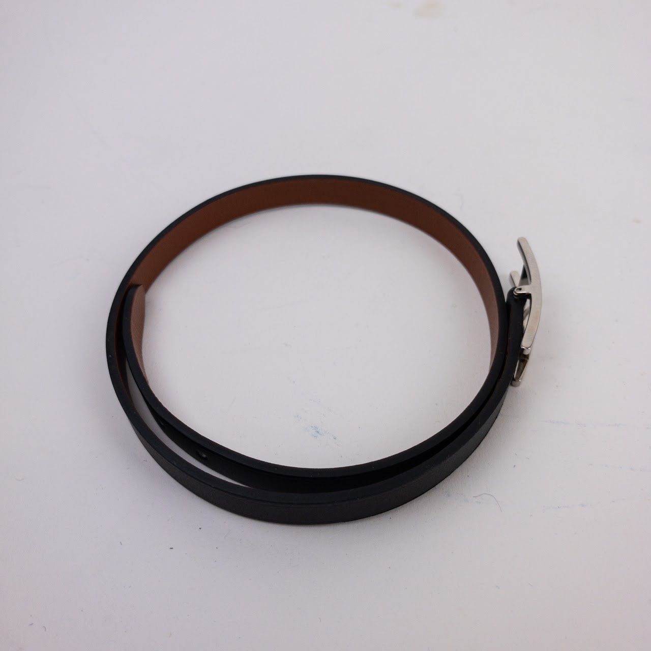 Hermès Behapi Leather Wrap Bracelet