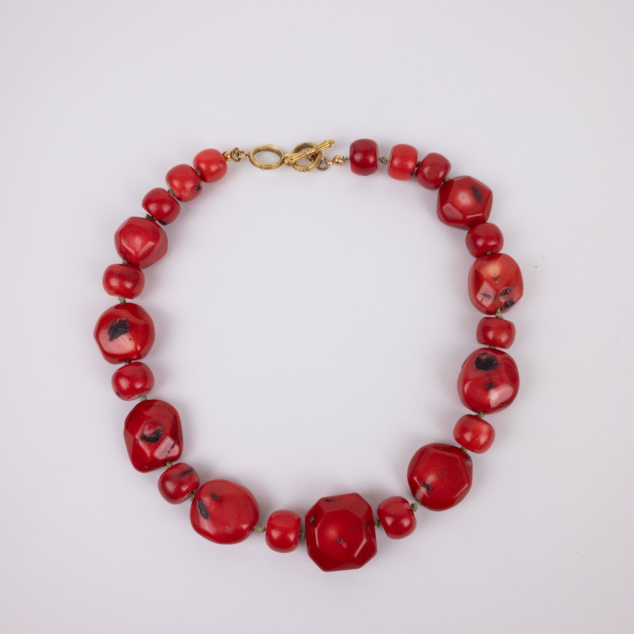 Coral Beaded Necklace