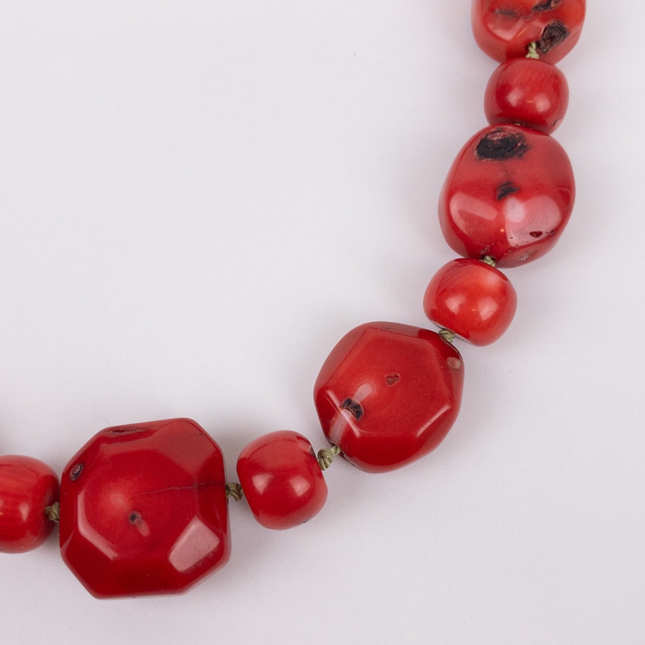 Coral Beaded Necklace