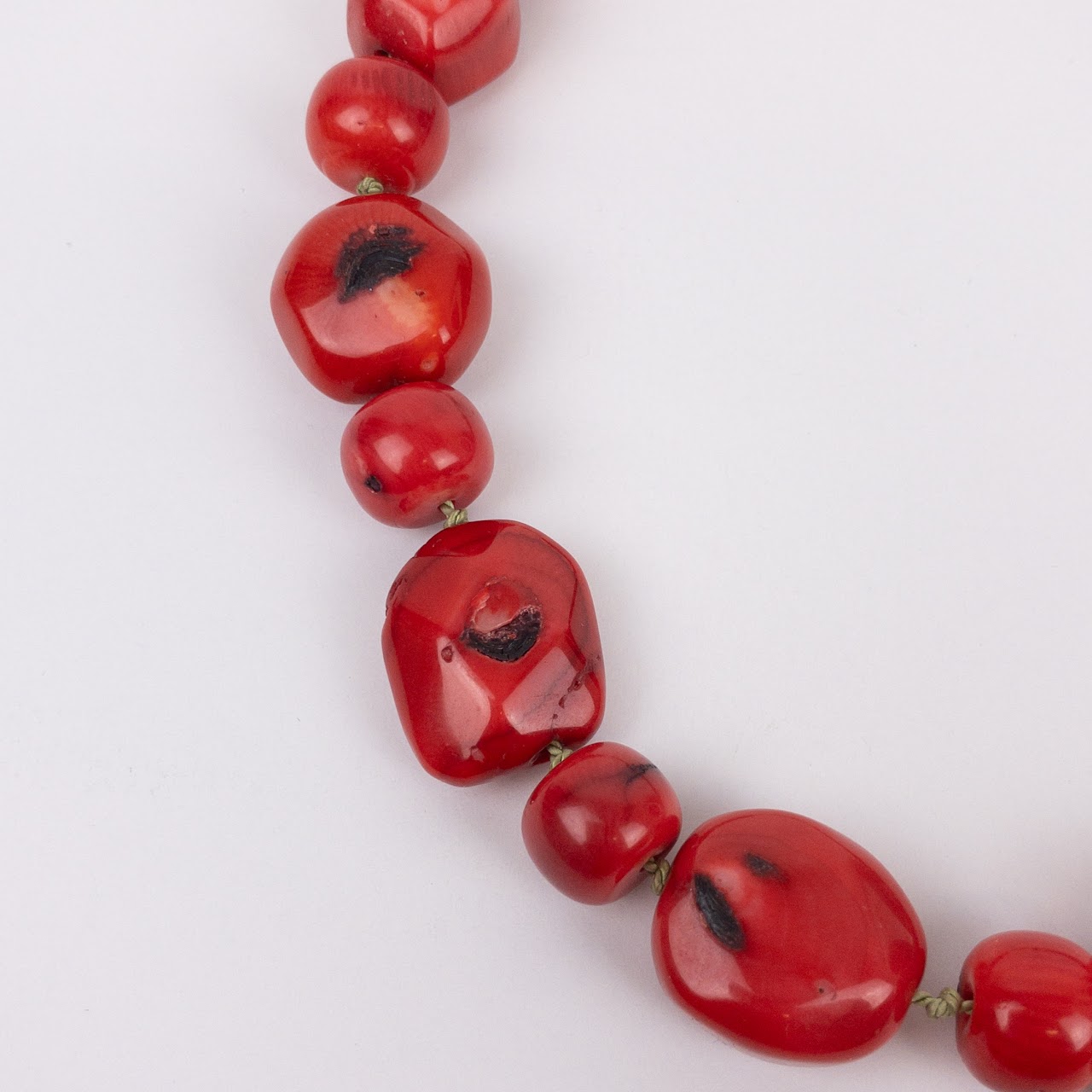 Coral Beaded Necklace