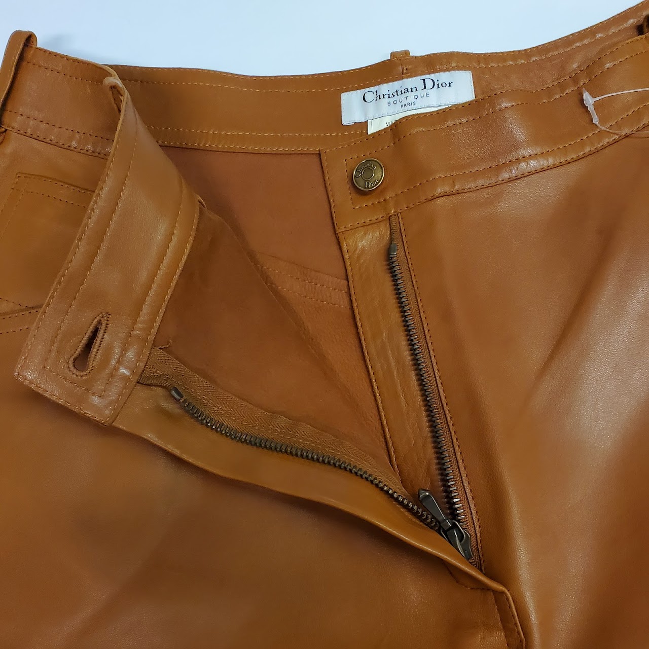 Christian Dior Leather Pants