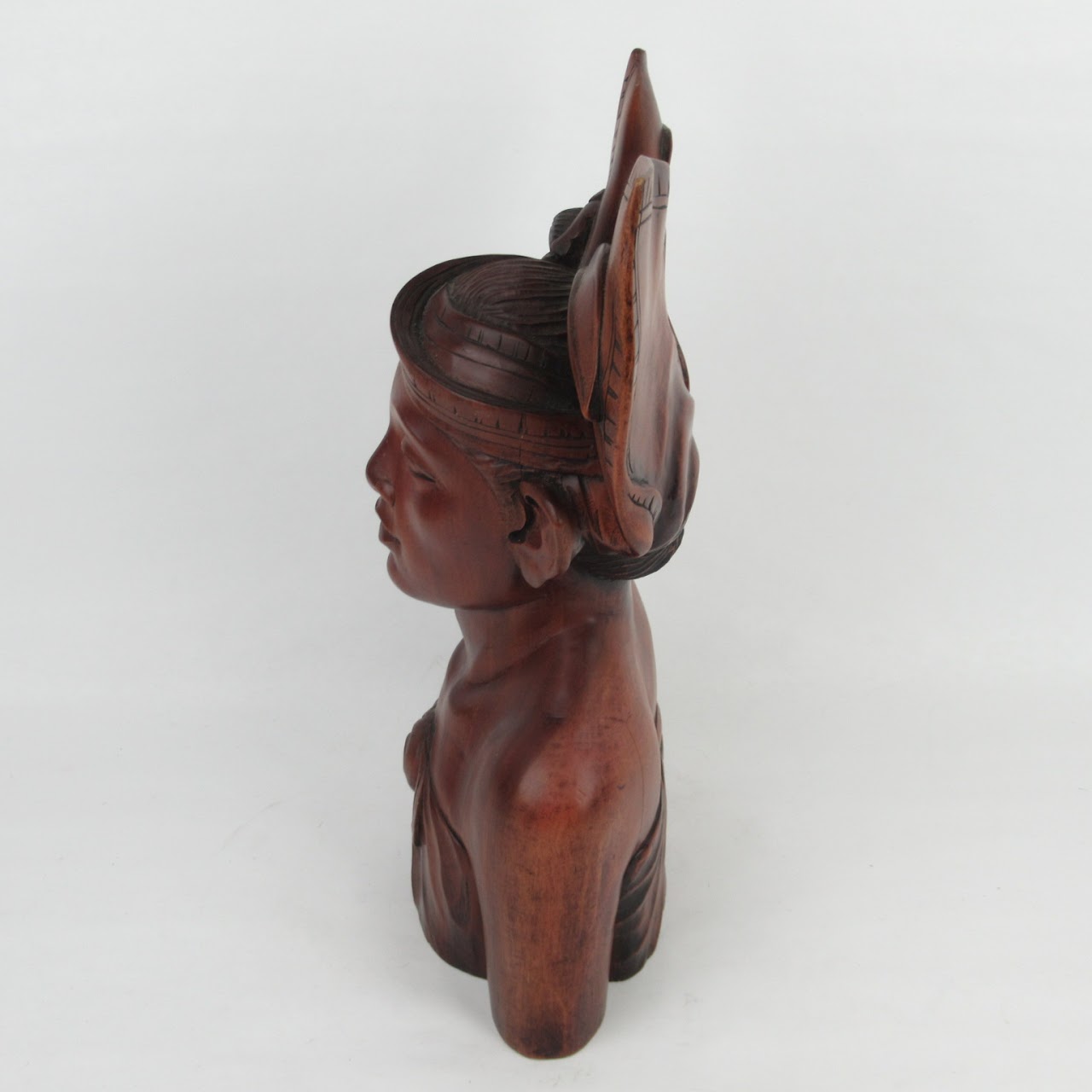 Klungkung Balinese Wood Bust