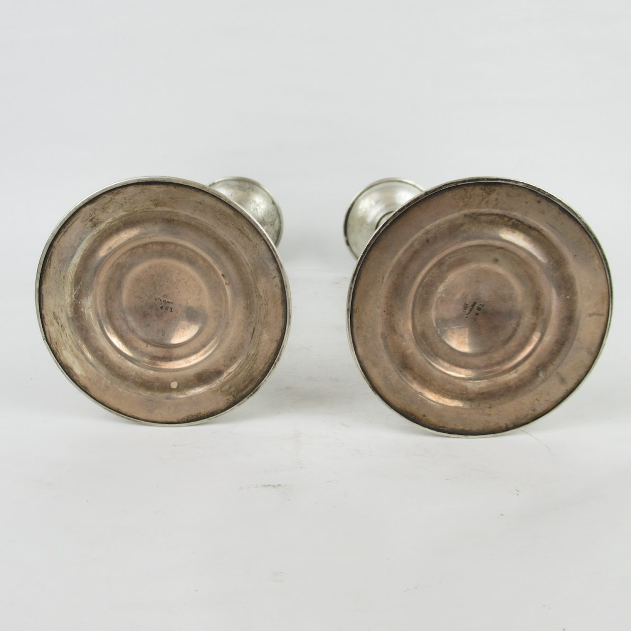 Sterling Silver Candlestick Pair