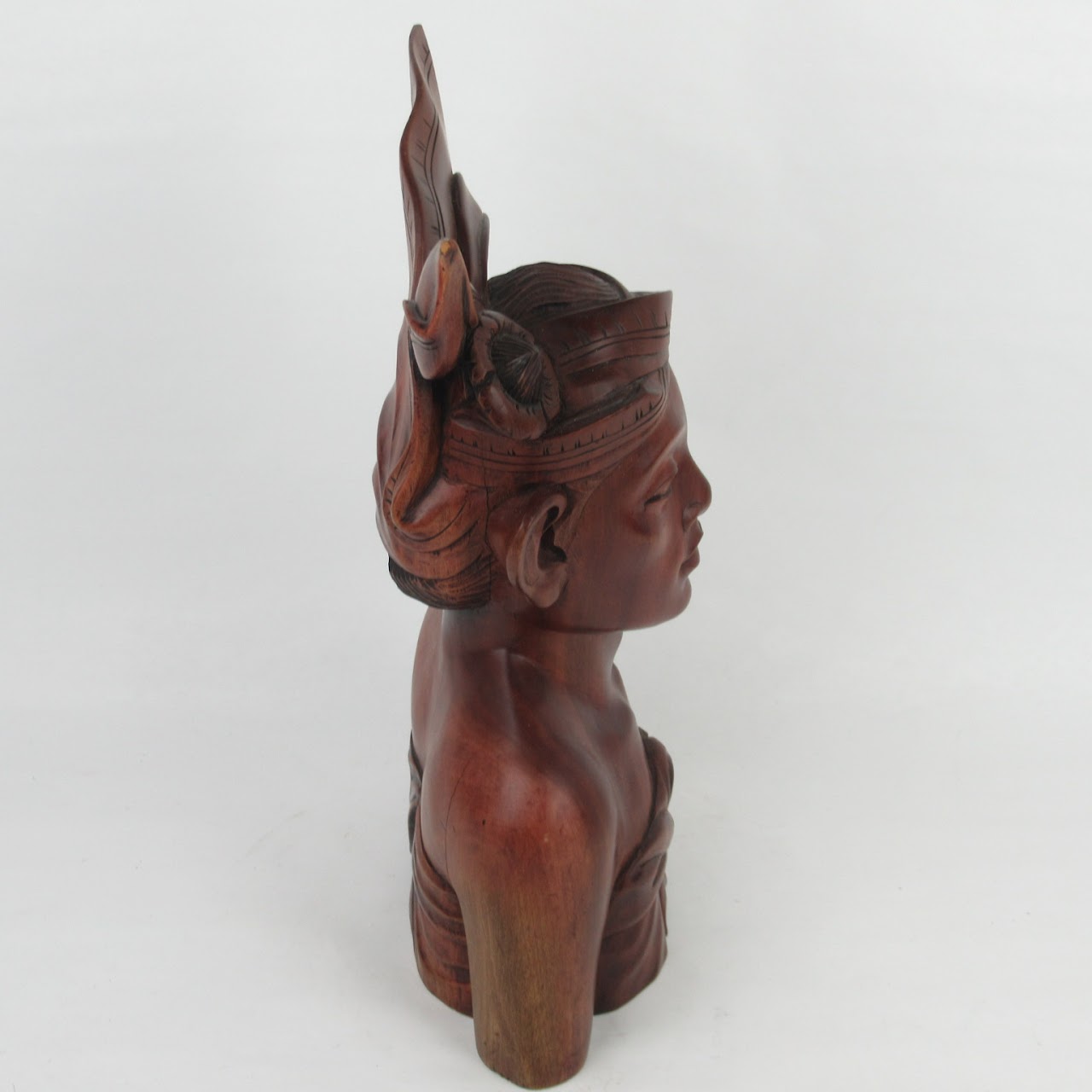 Klungkung Balinese Wood Bust