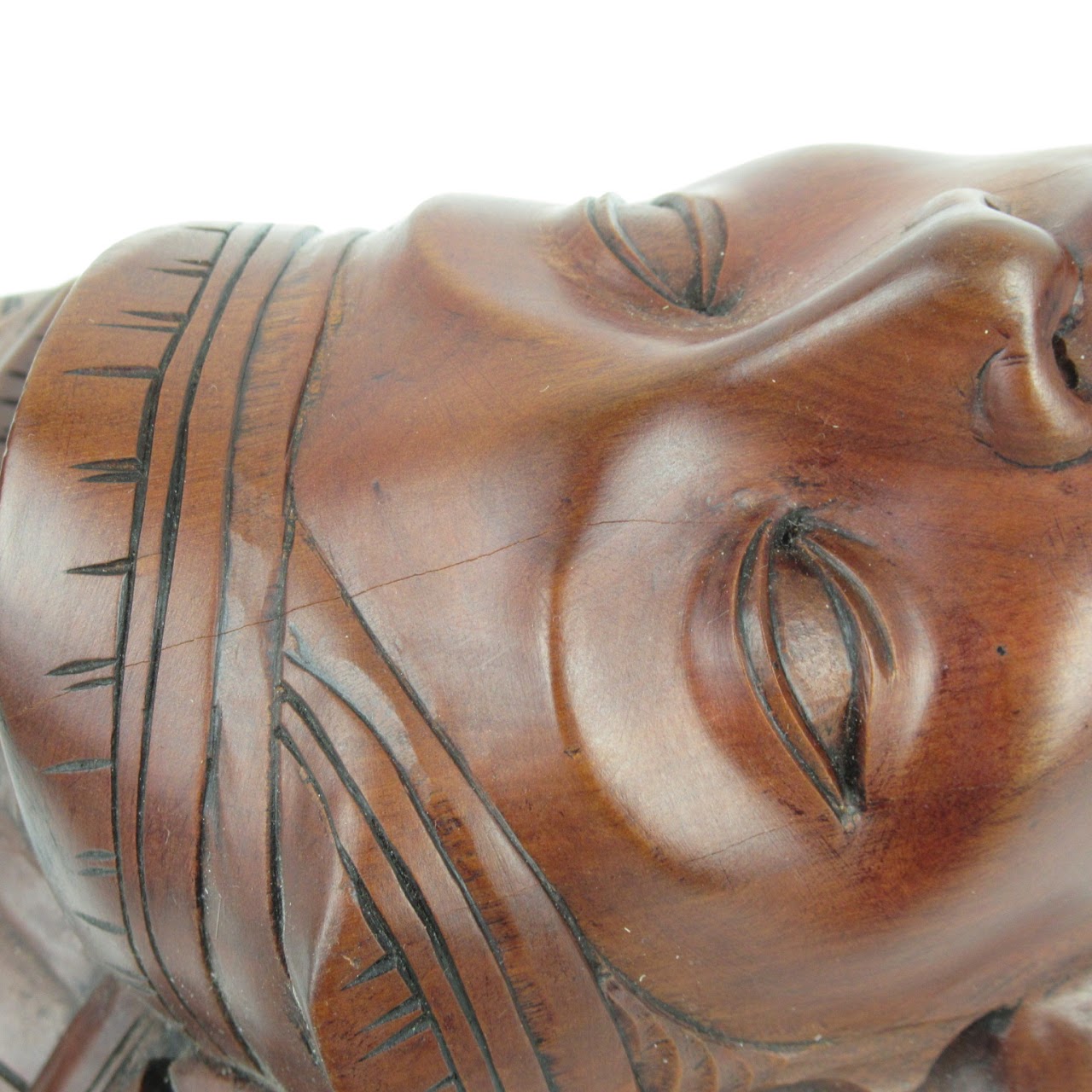 Klungkung Balinese Wood Bust