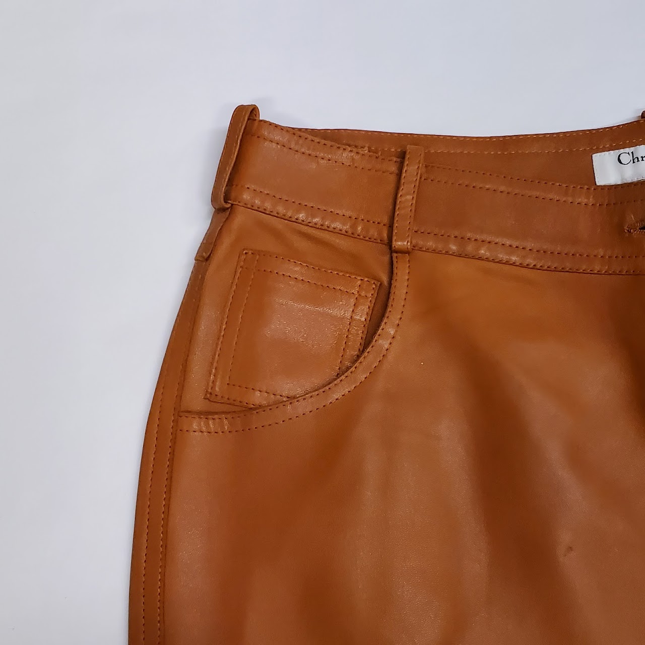 Christian Dior Leather Pants