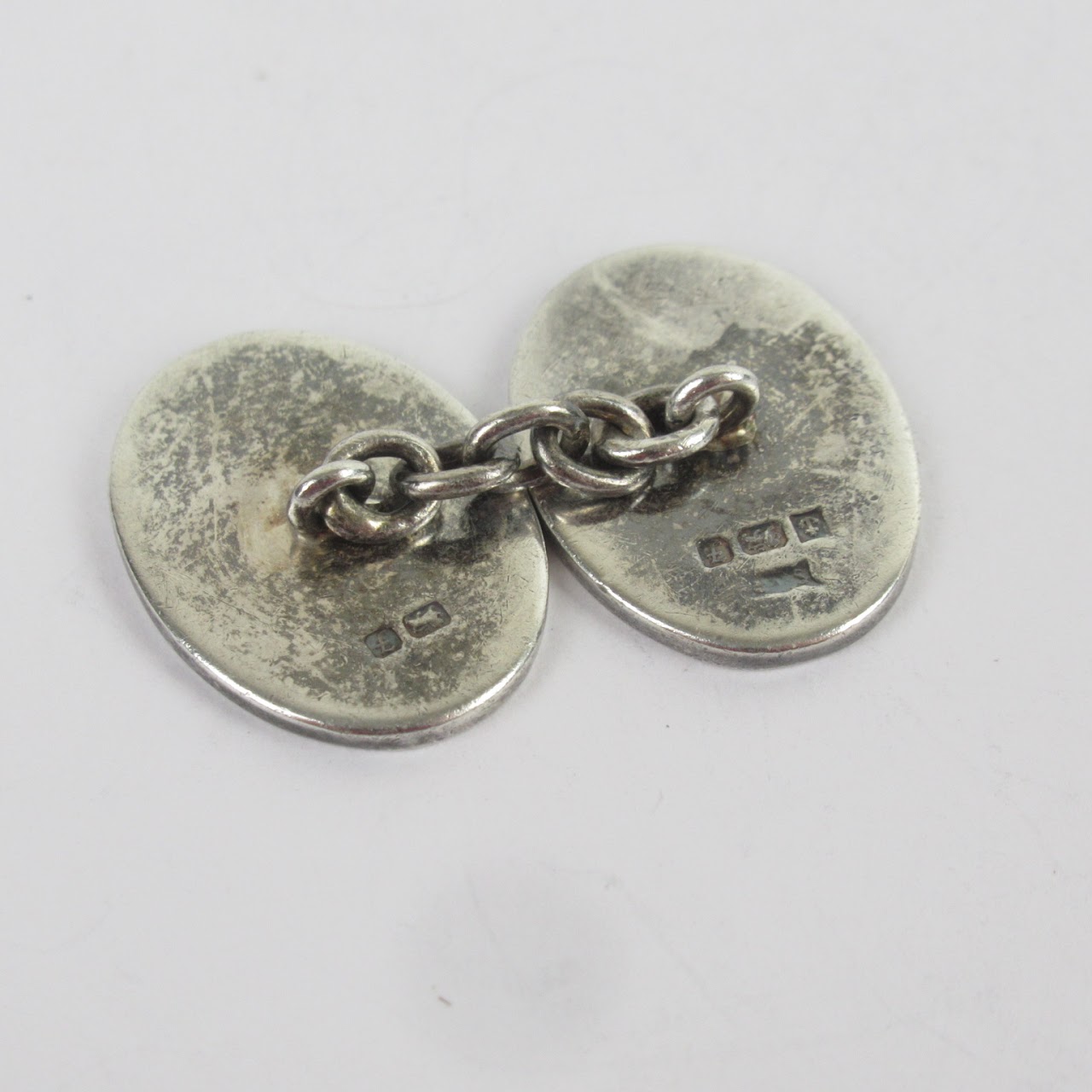 Sterling Silver Chain Cufflinks