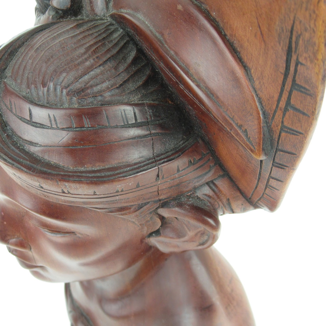 Klungkung Balinese Wood Bust