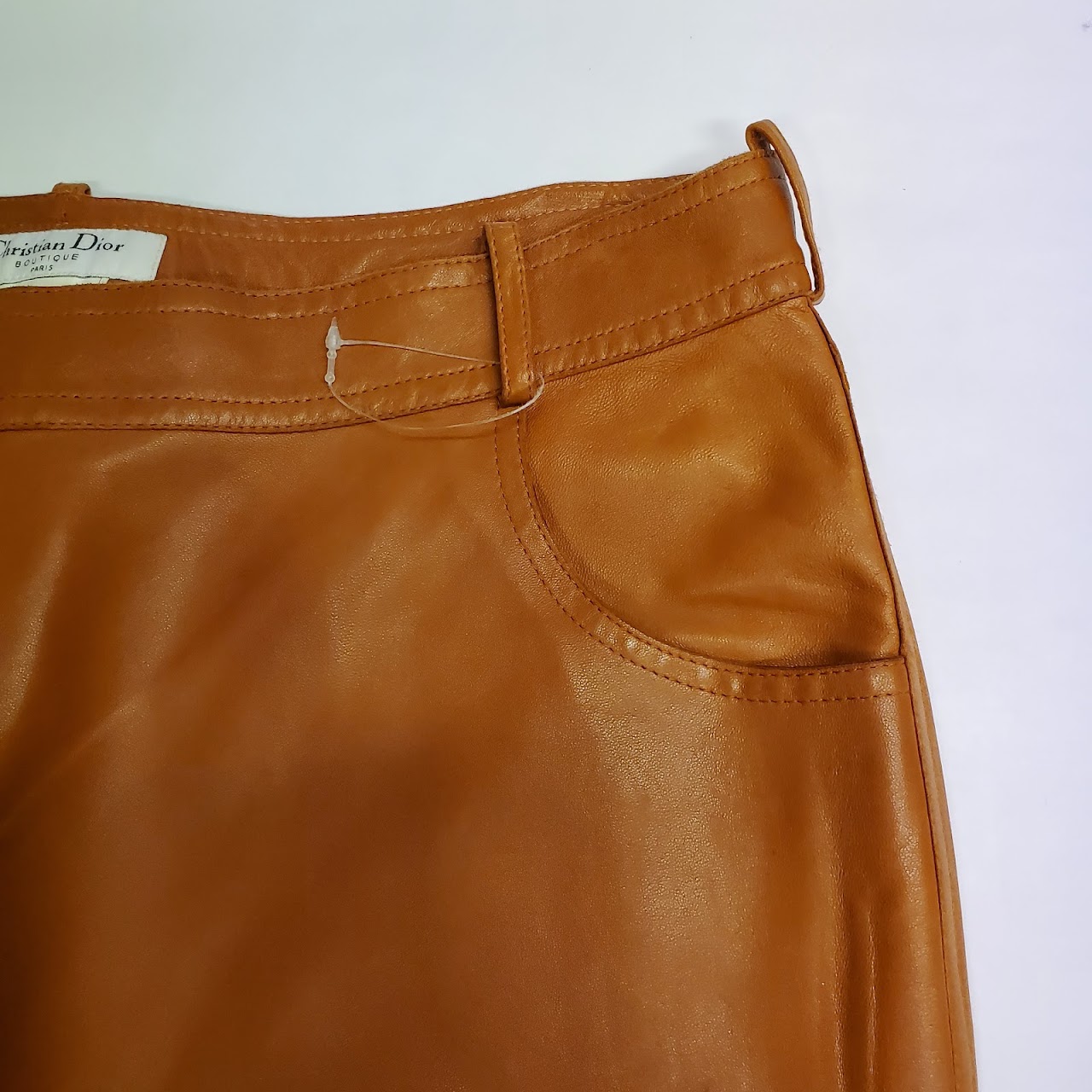 Christian Dior Leather Pants