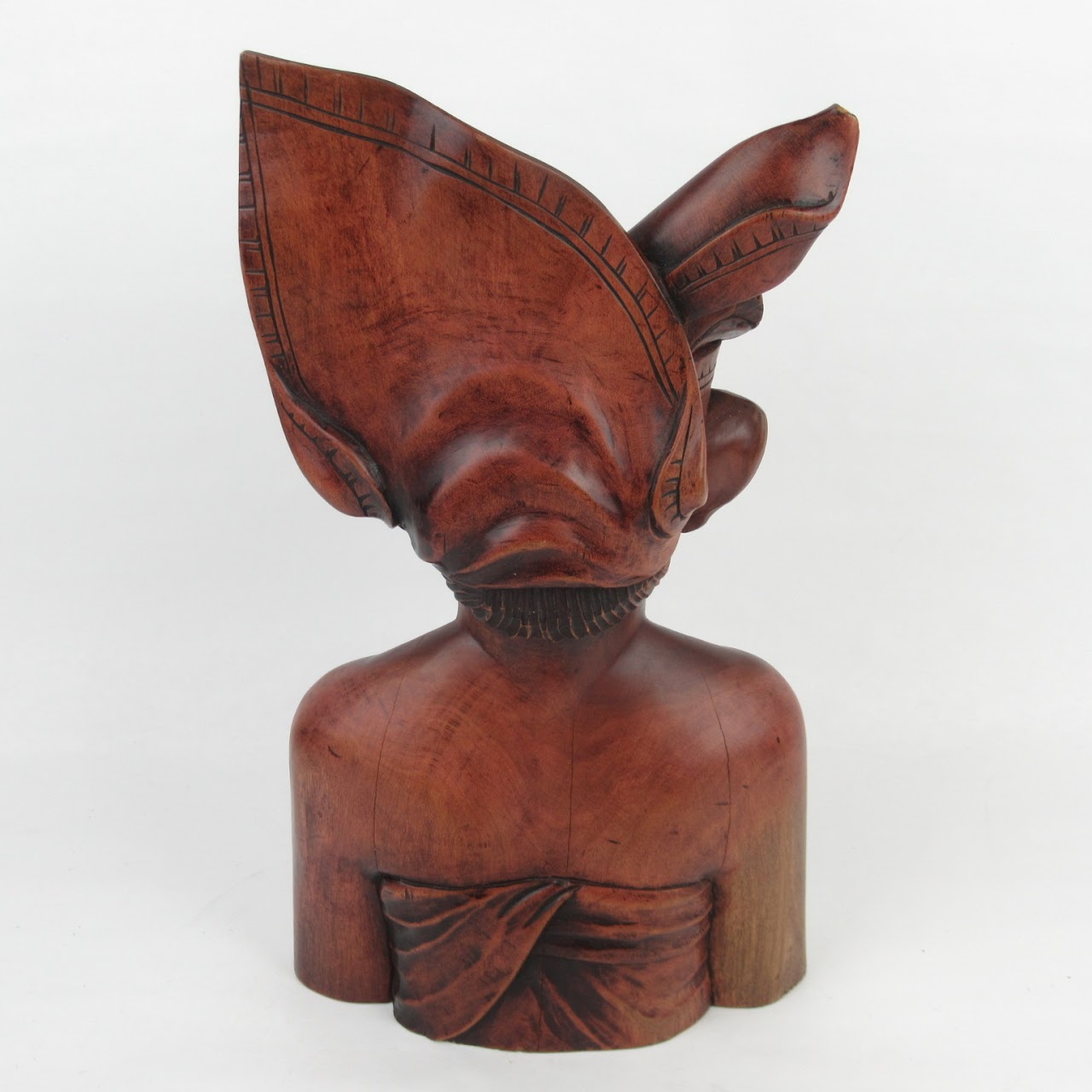 Klungkung Balinese Wood Bust