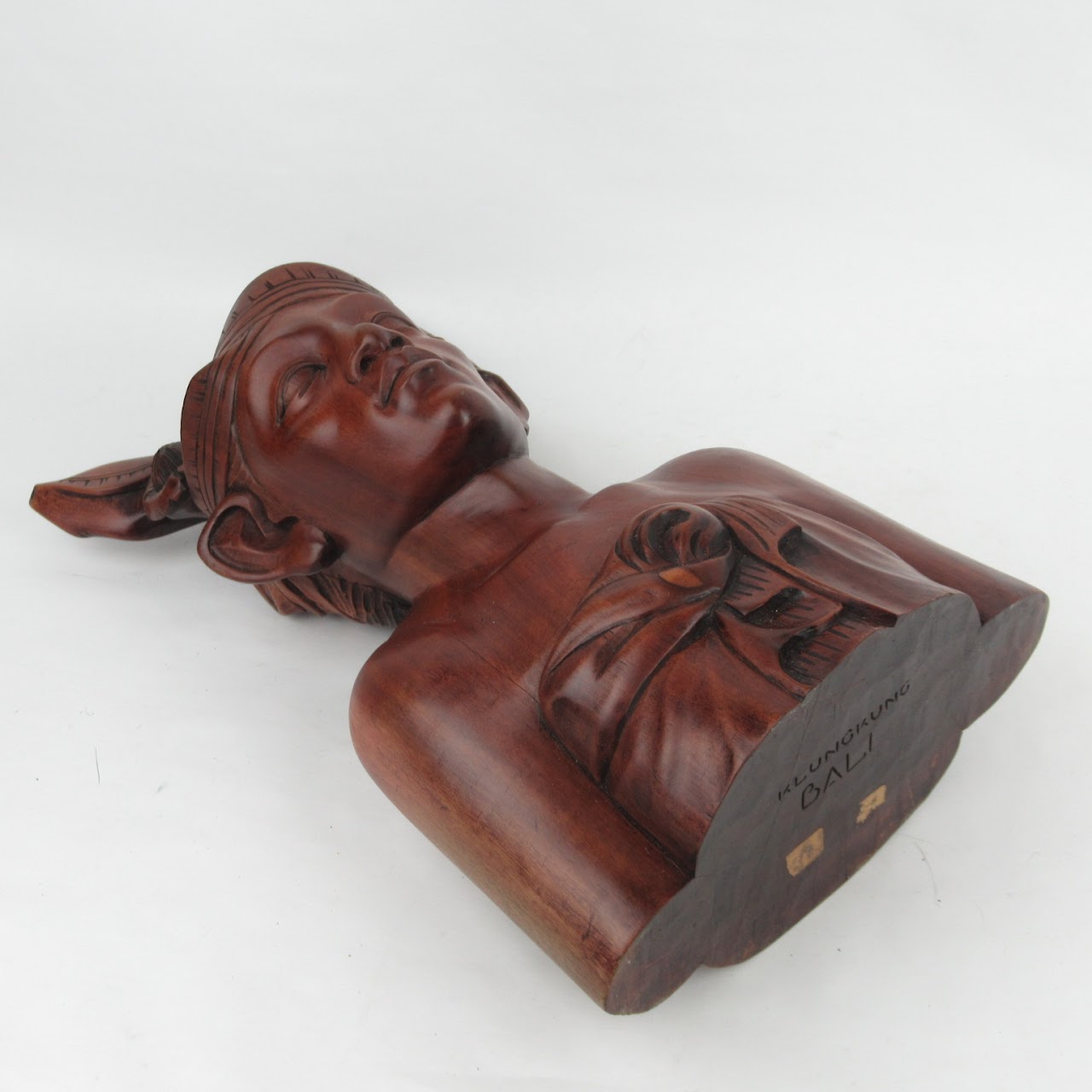 Klungkung Balinese Wood Bust