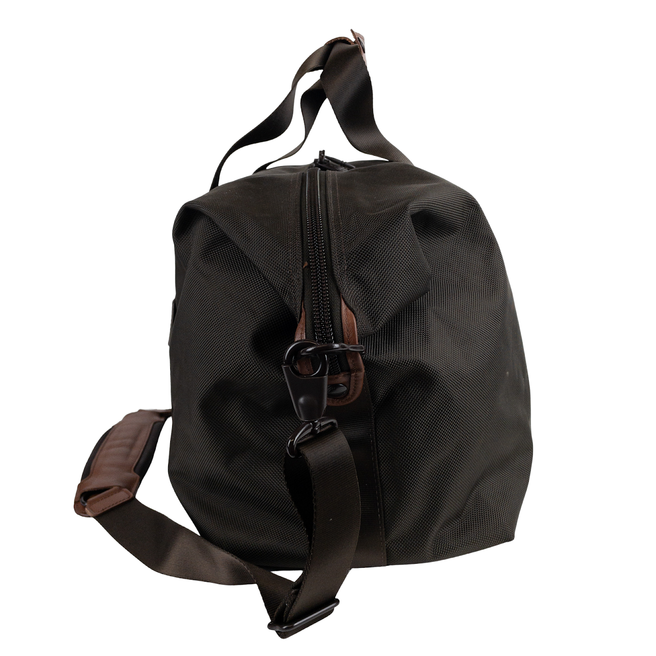 Tumi Brown Nylon Duffle Bag