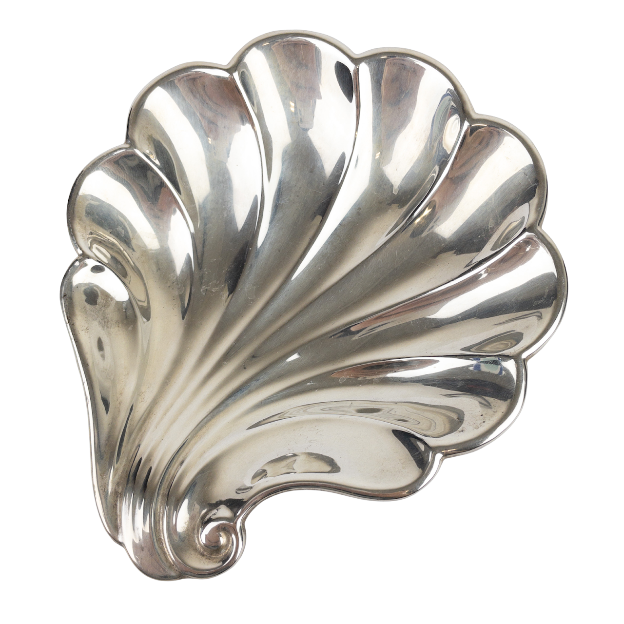 Sterling Silver Shell Trinket Dish