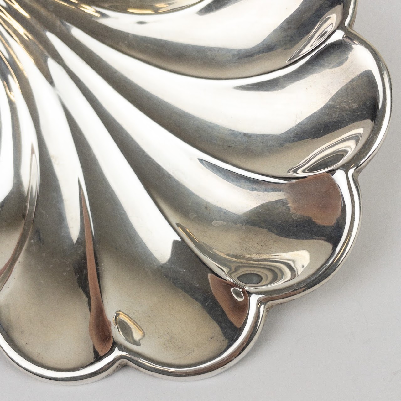 Sterling Silver Shell Trinket Dish