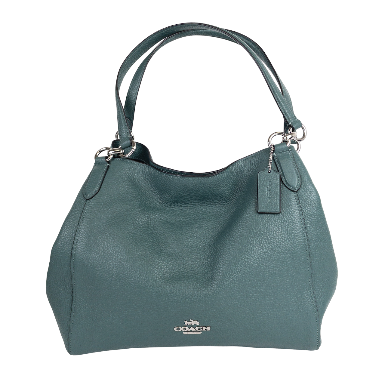 Coach Green Leather Satchel