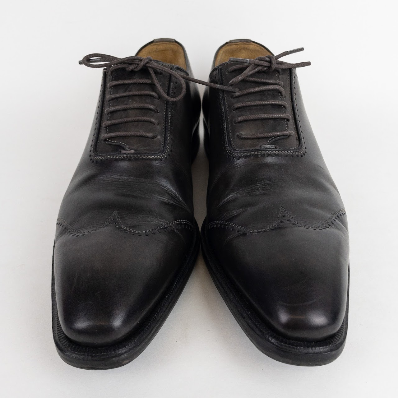 Magnanni Leather Derby Shoes