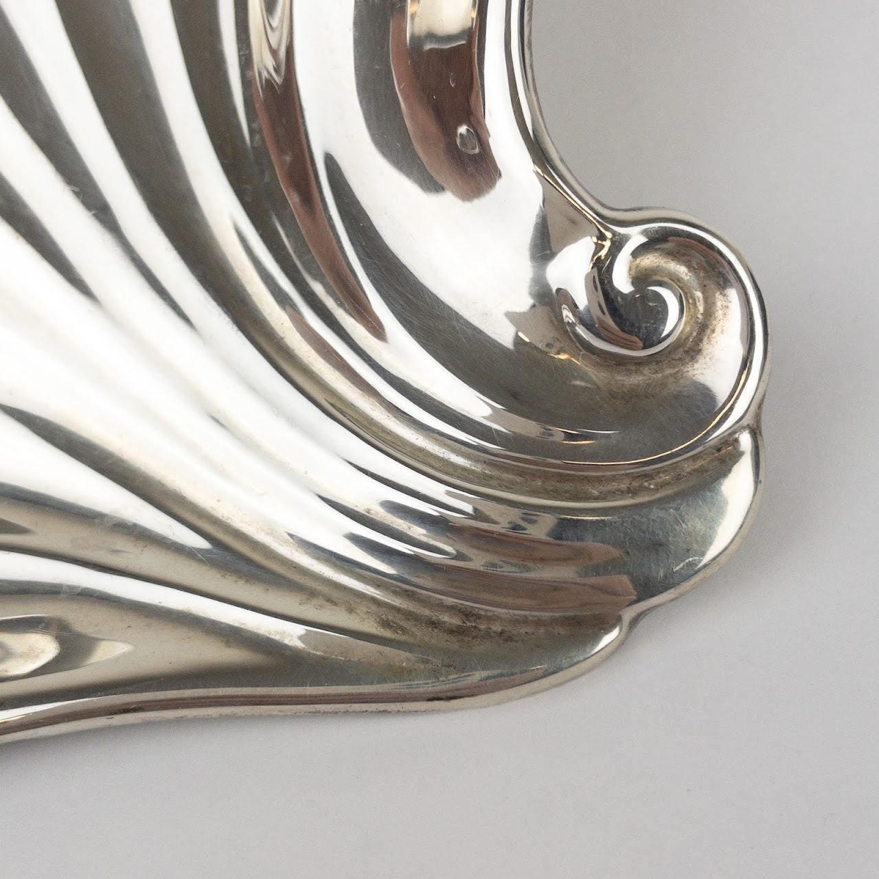 Sterling Silver Shell Trinket Dish