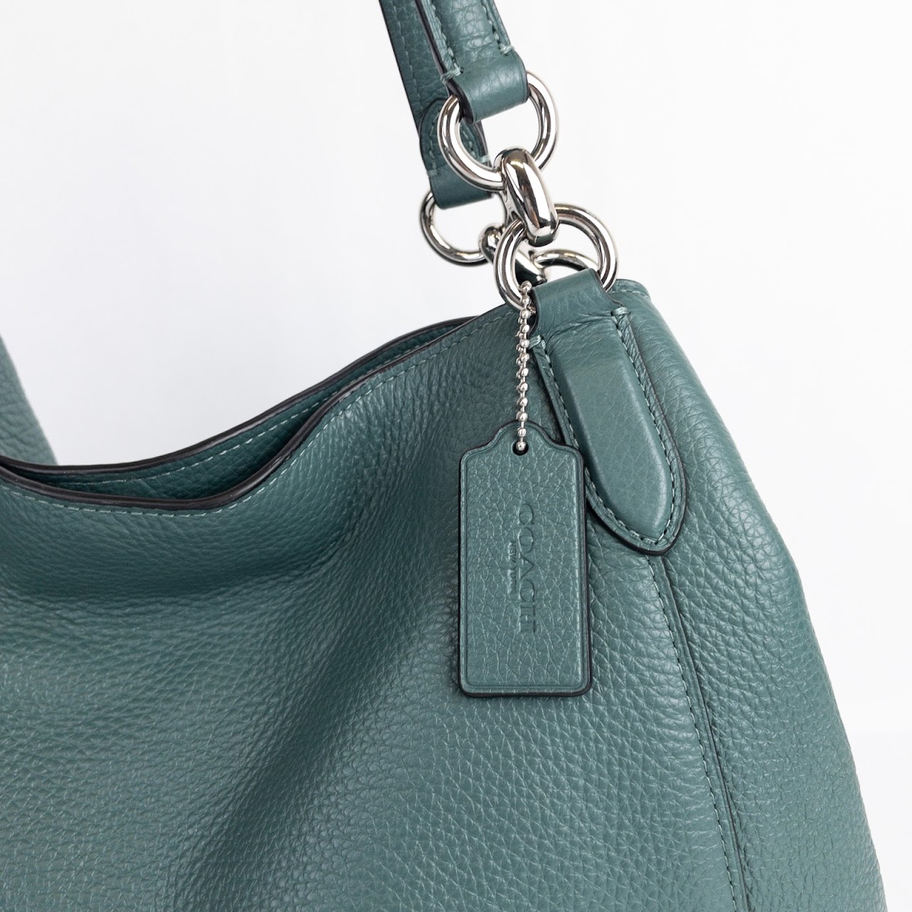 Coach Green Leather Satchel